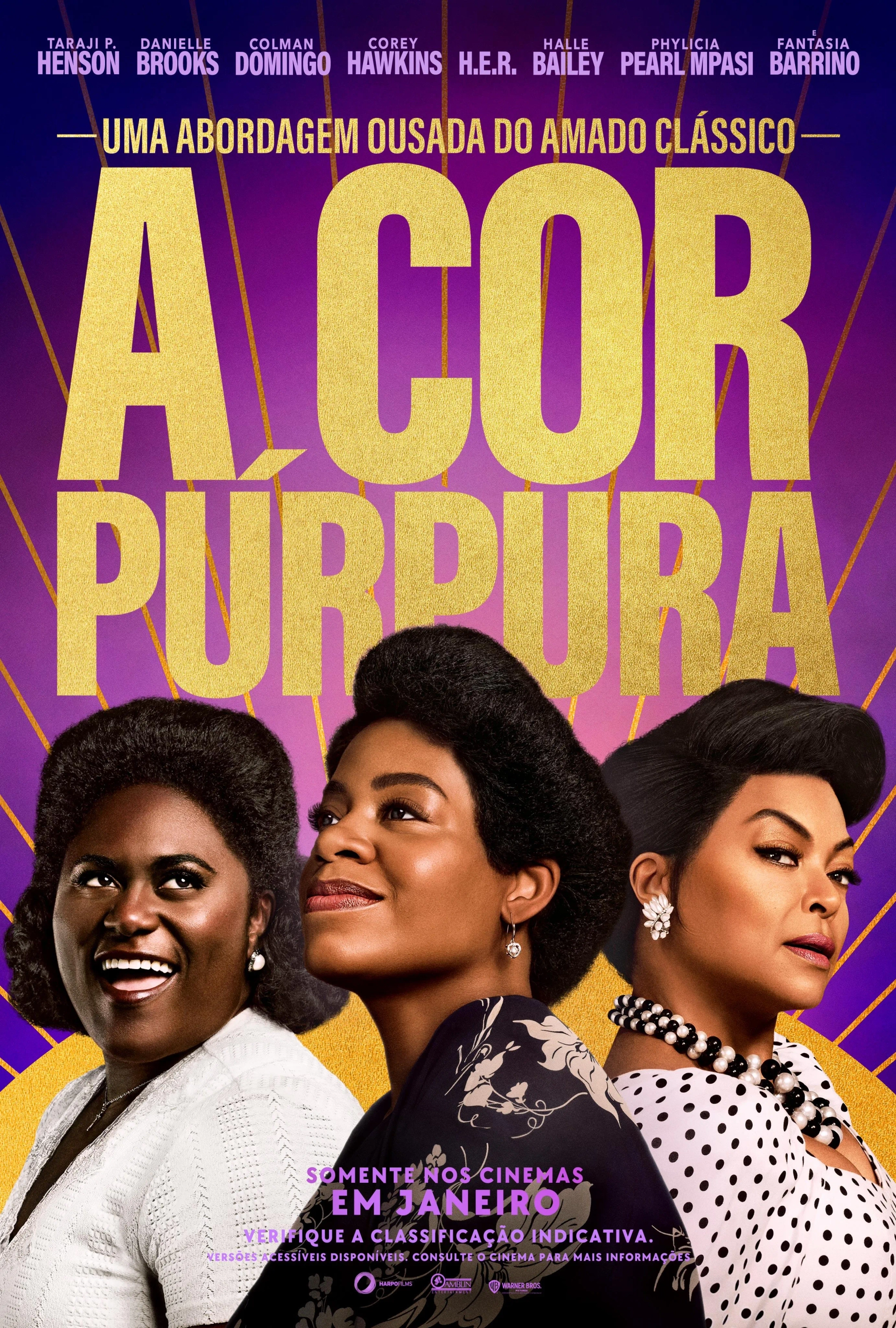 Taraji P. Henson, Fantasia Barrino, and Danielle Brooks in The Color Purple (2023)