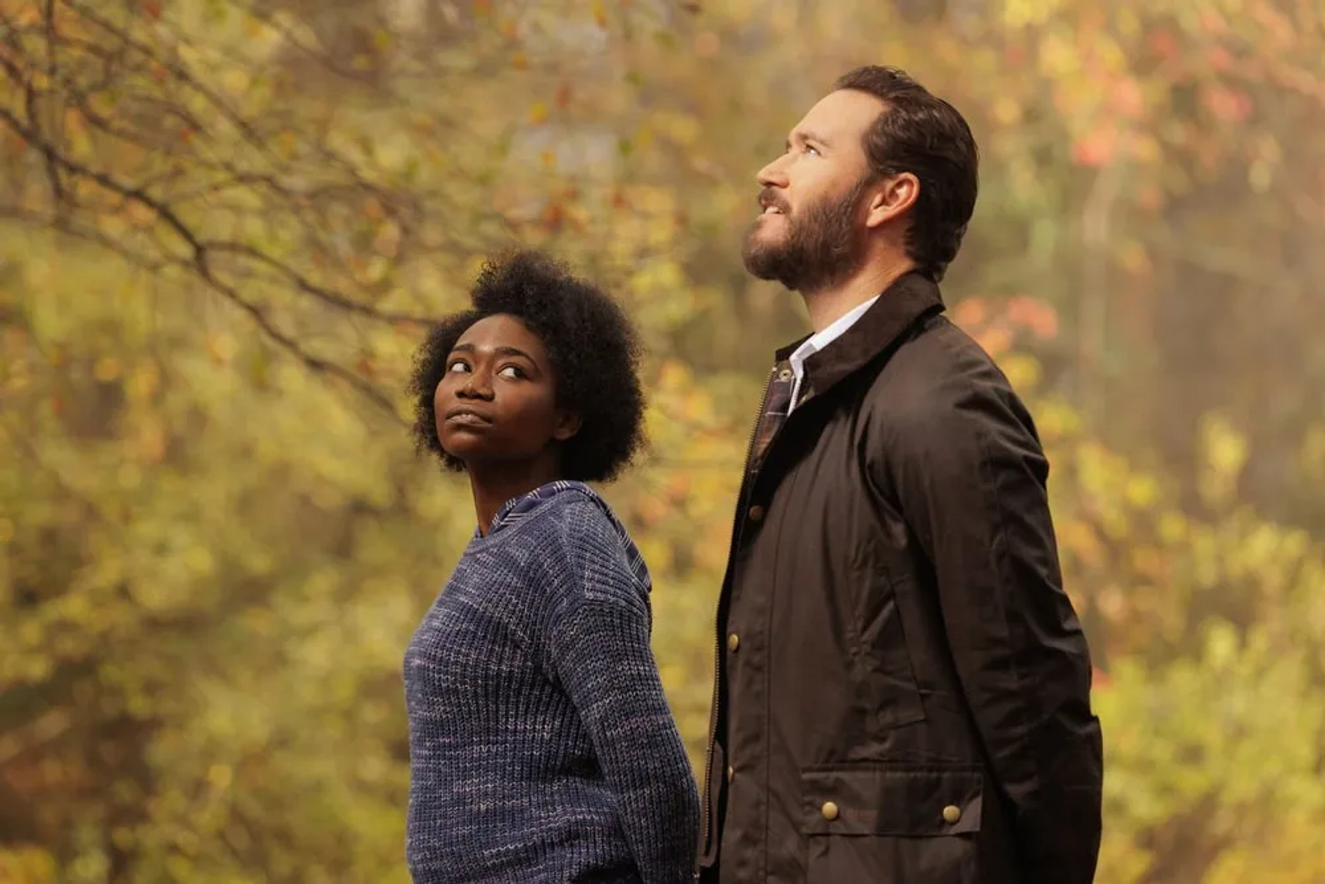 Mark-Paul Gosselaar and Azaria Carter in Found: Missing While Indigenous (2023)