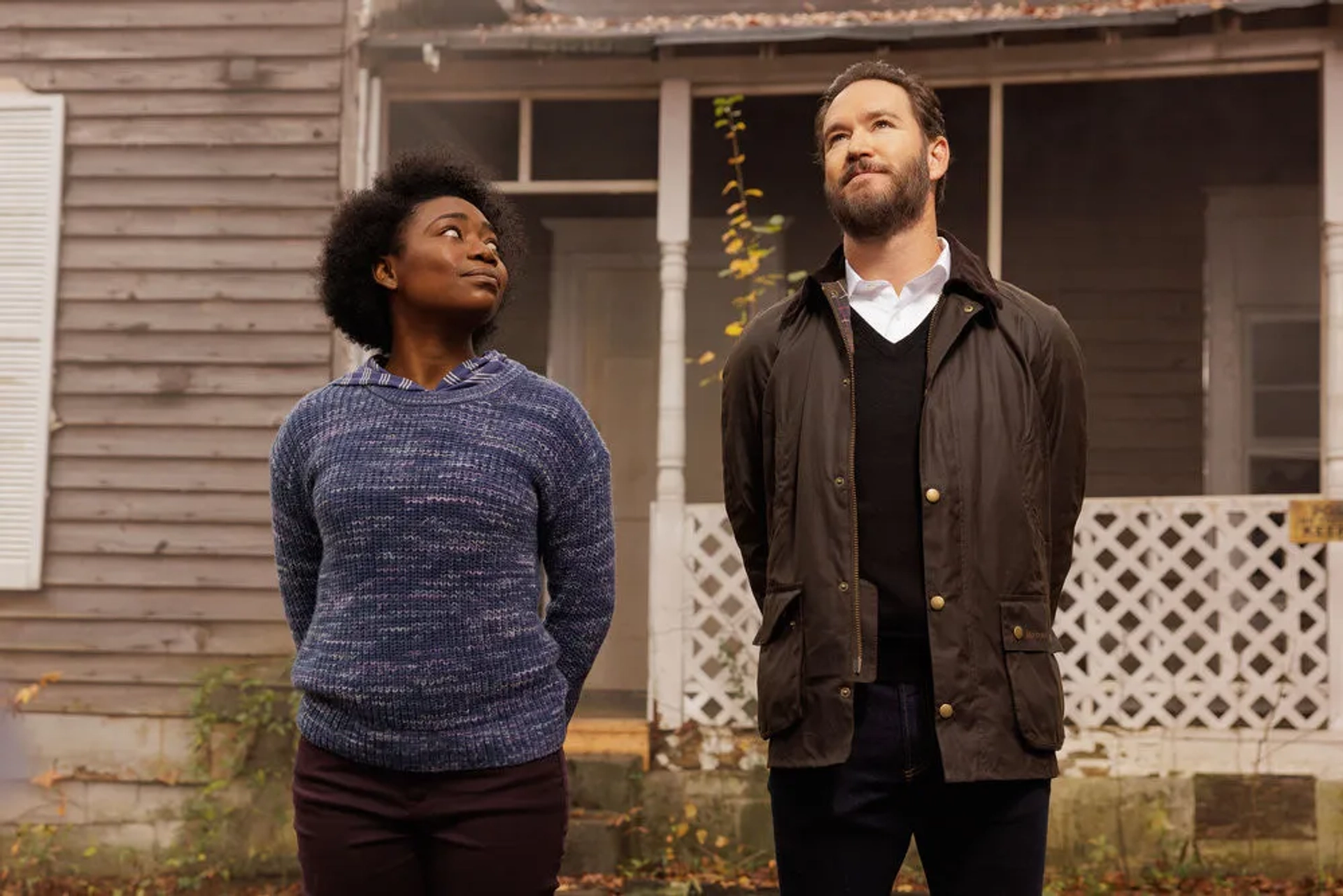 Mark-Paul Gosselaar and Azaria Carter in Found: Missing While Indigenous (2023)