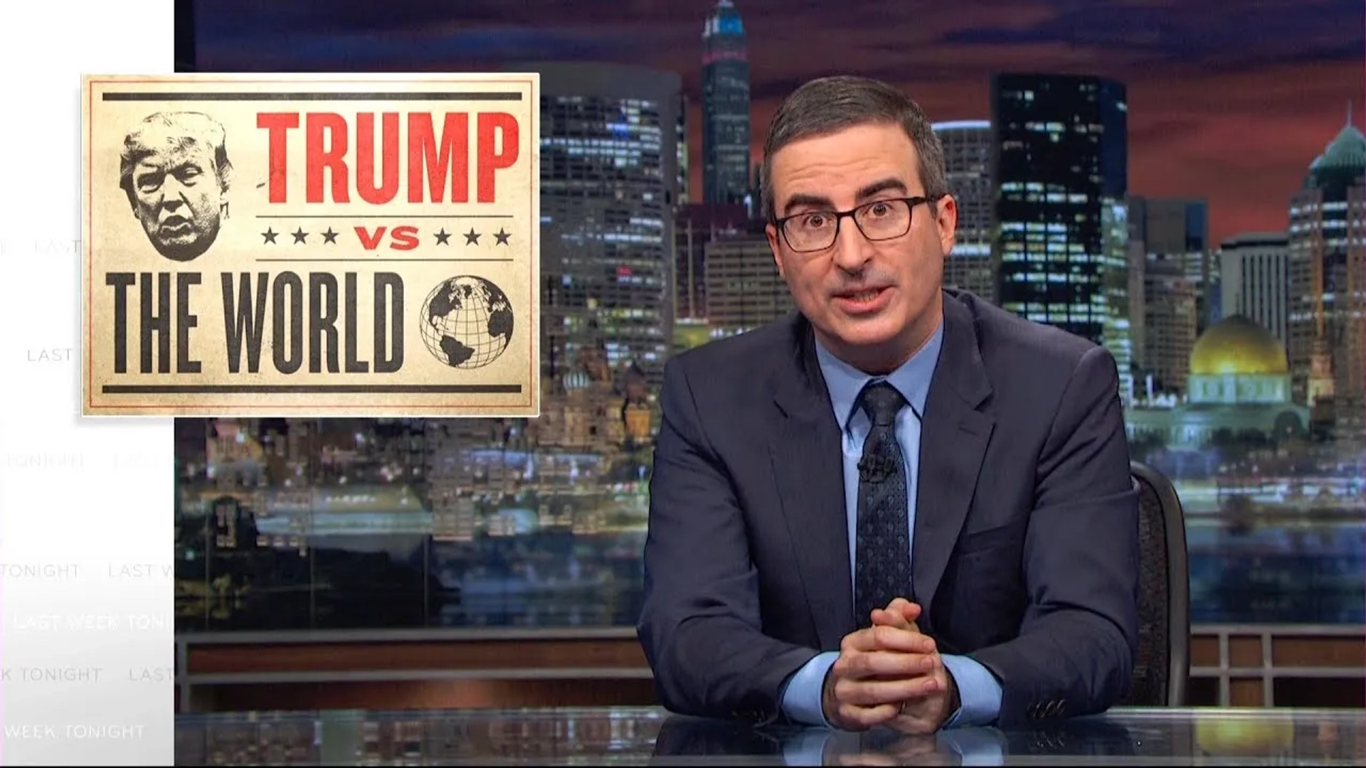 Donald Trump and John Oliver in Last Week Tonight with John Oliver (2014)