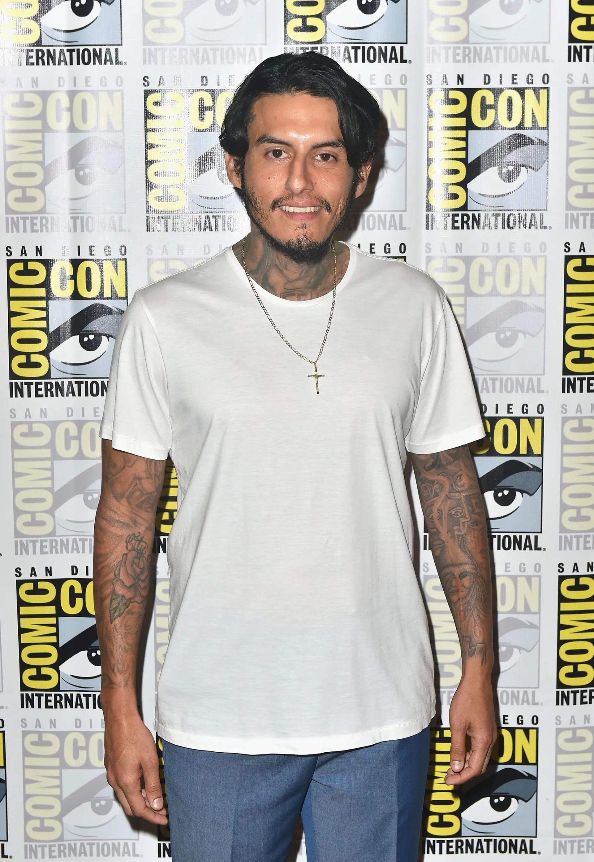 Richard Cabral at an event for Mayans M.C. (2018)