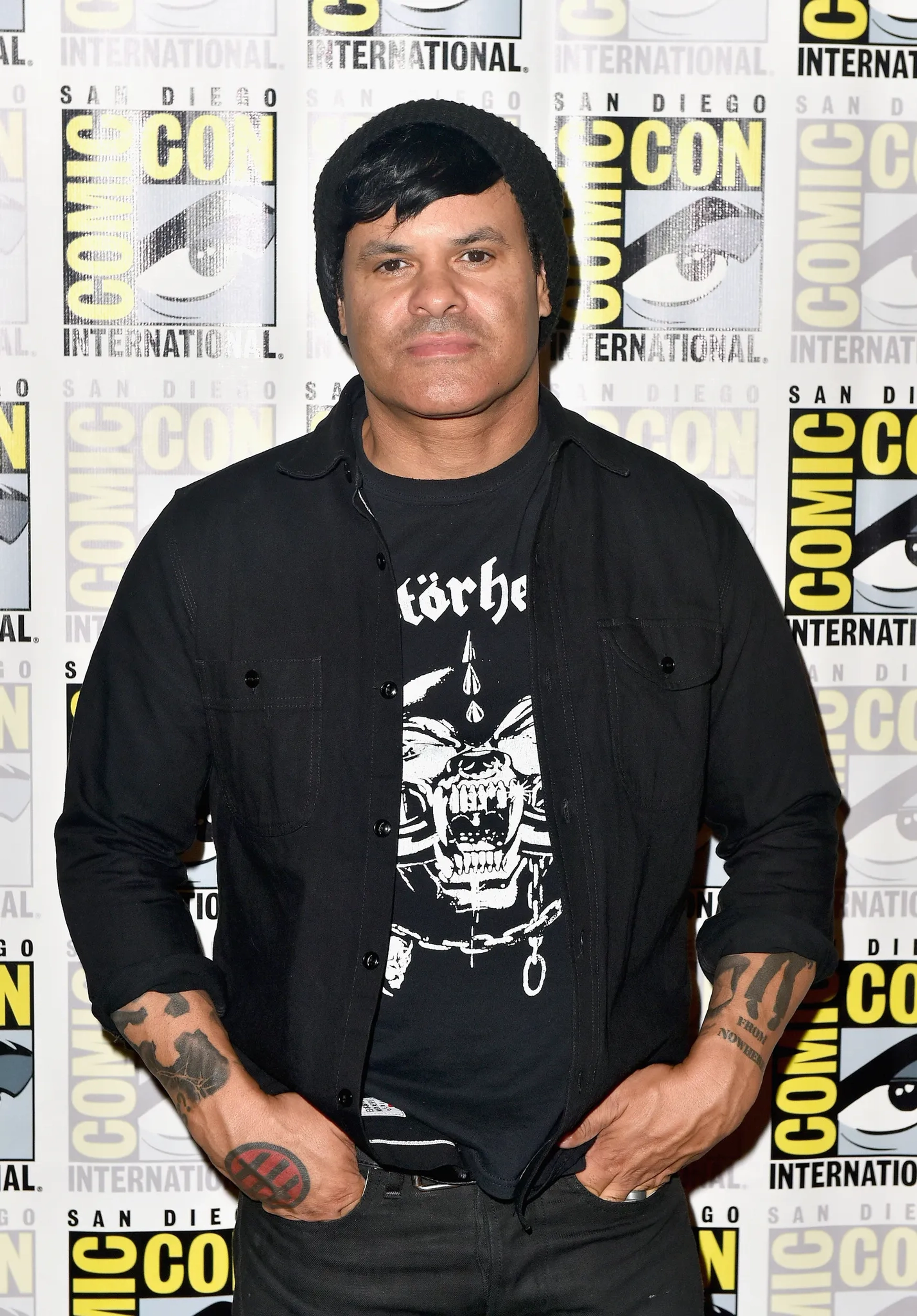 Elgin James at an event for Mayans M.C. (2018)