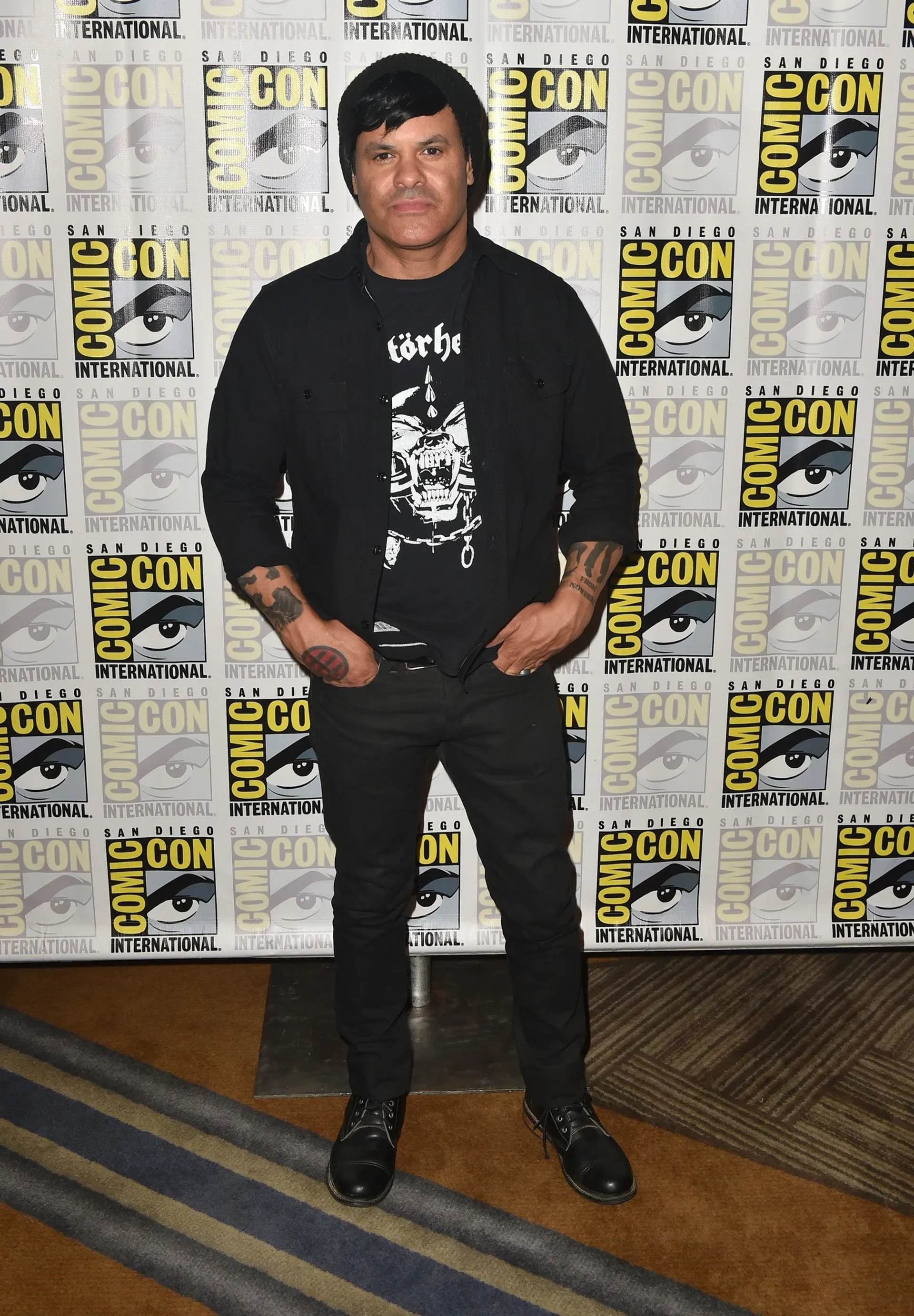 Elgin James at an event for Mayans M.C. (2018)