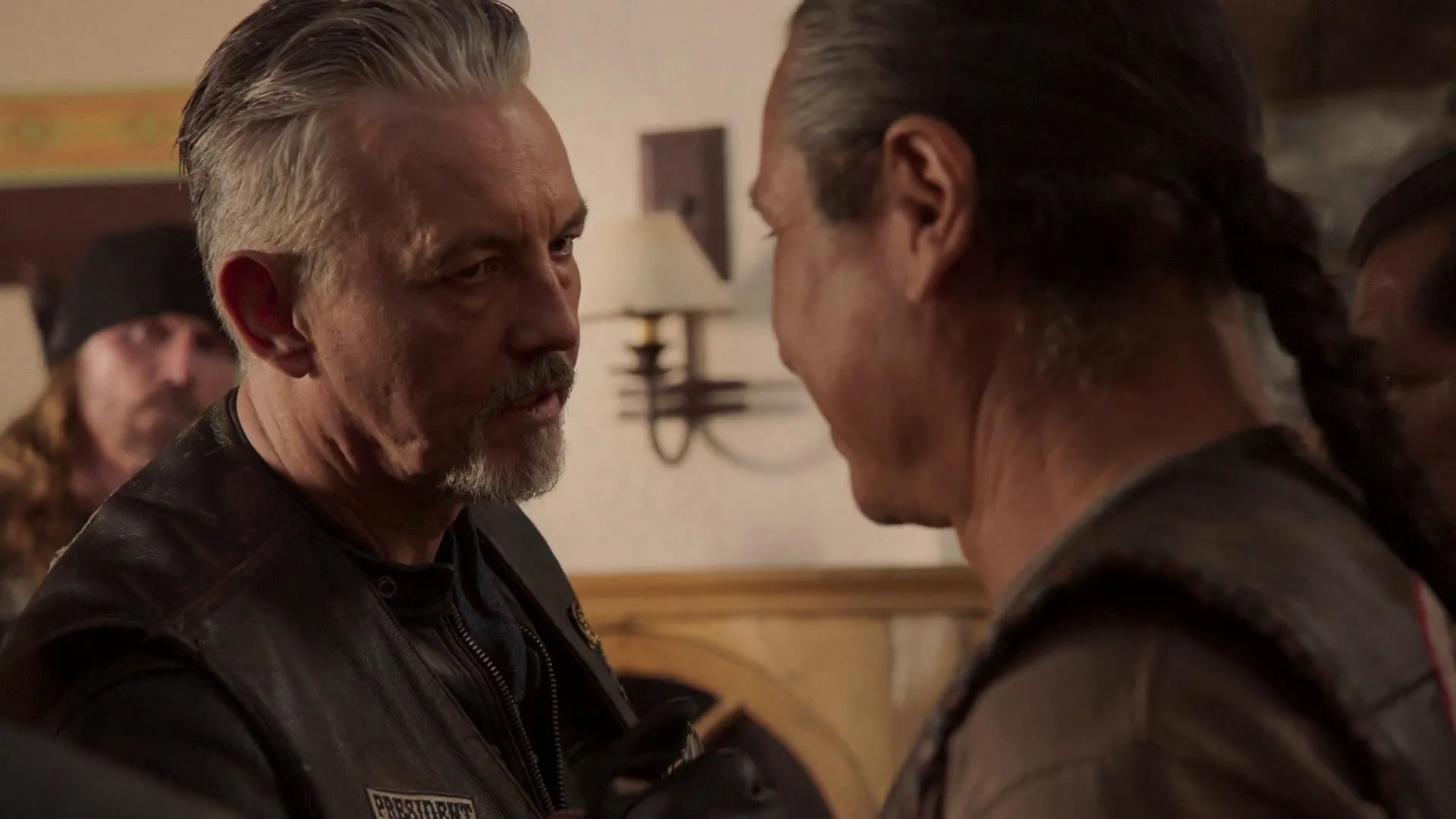 Gregory Cruz, Tommy Flanagan, and Rusty Coones in Mayans M.C.: Kukulkan (2019)