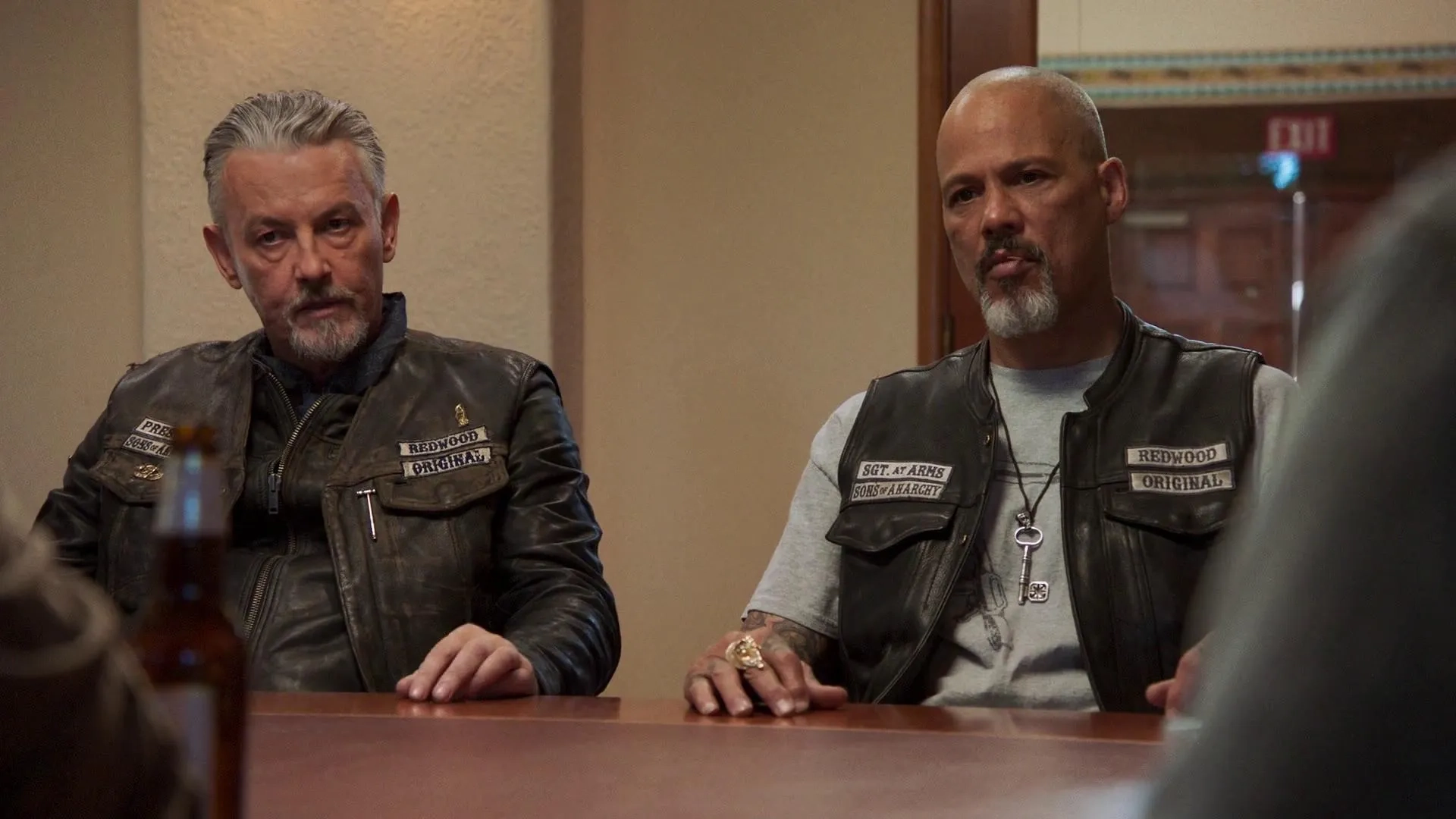 Tommy Flanagan and David Labrava in Mayans M.C.: Kukulkan (2019)