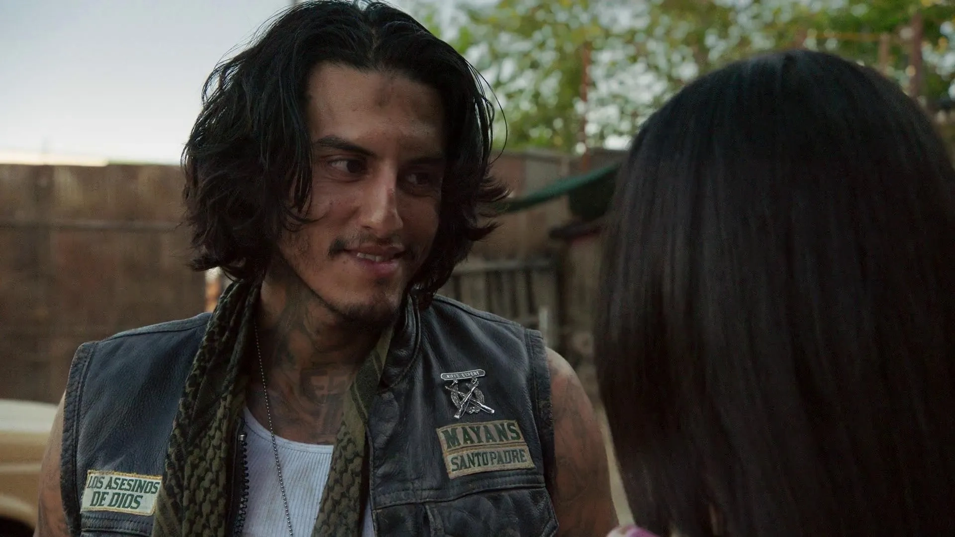 Richard Cabral and Emily Tosta in Mayans M.C.: Tohil (2019)