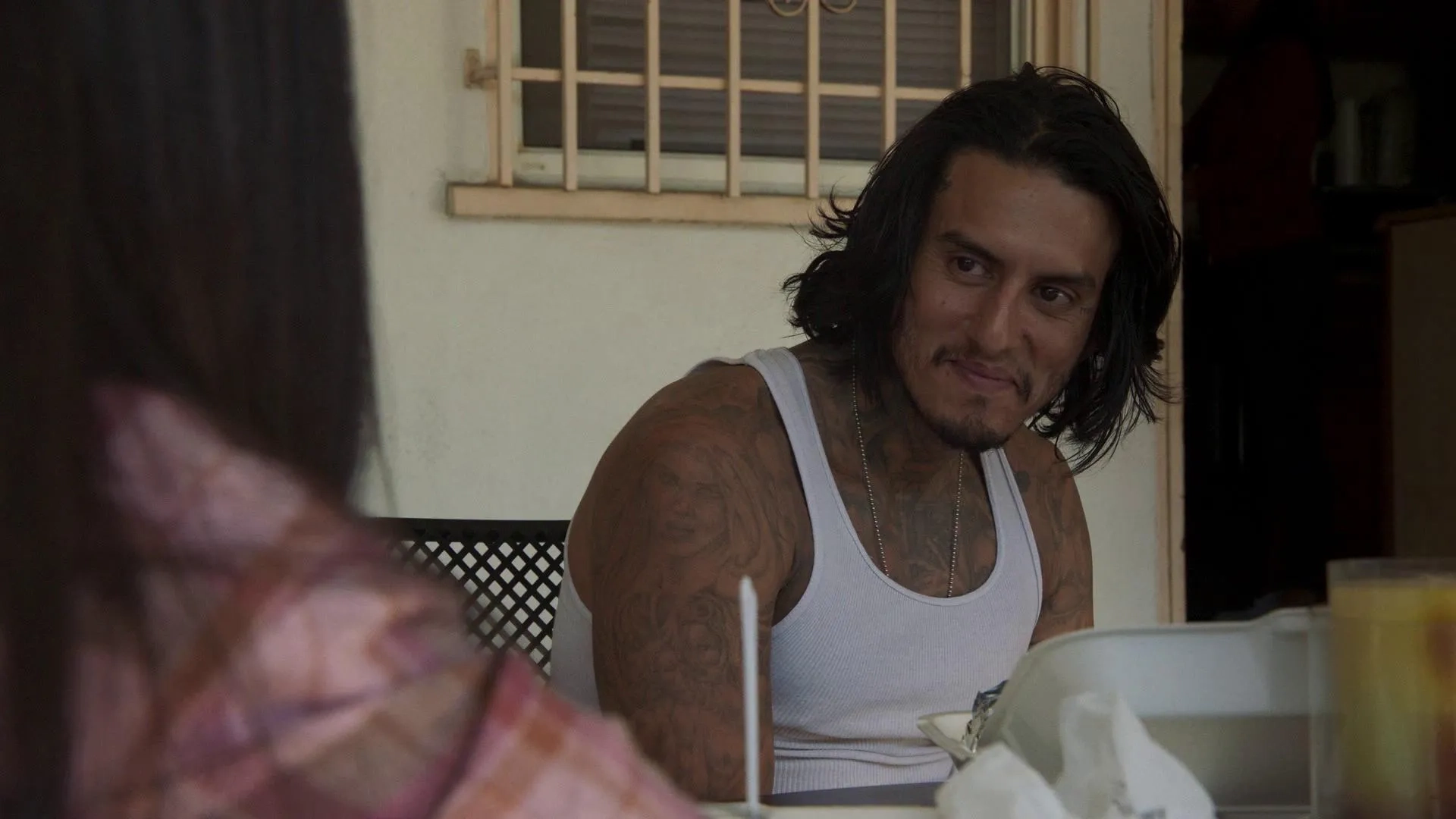 Richard Cabral and Emily Tosta in Mayans M.C.: Tohil (2019)