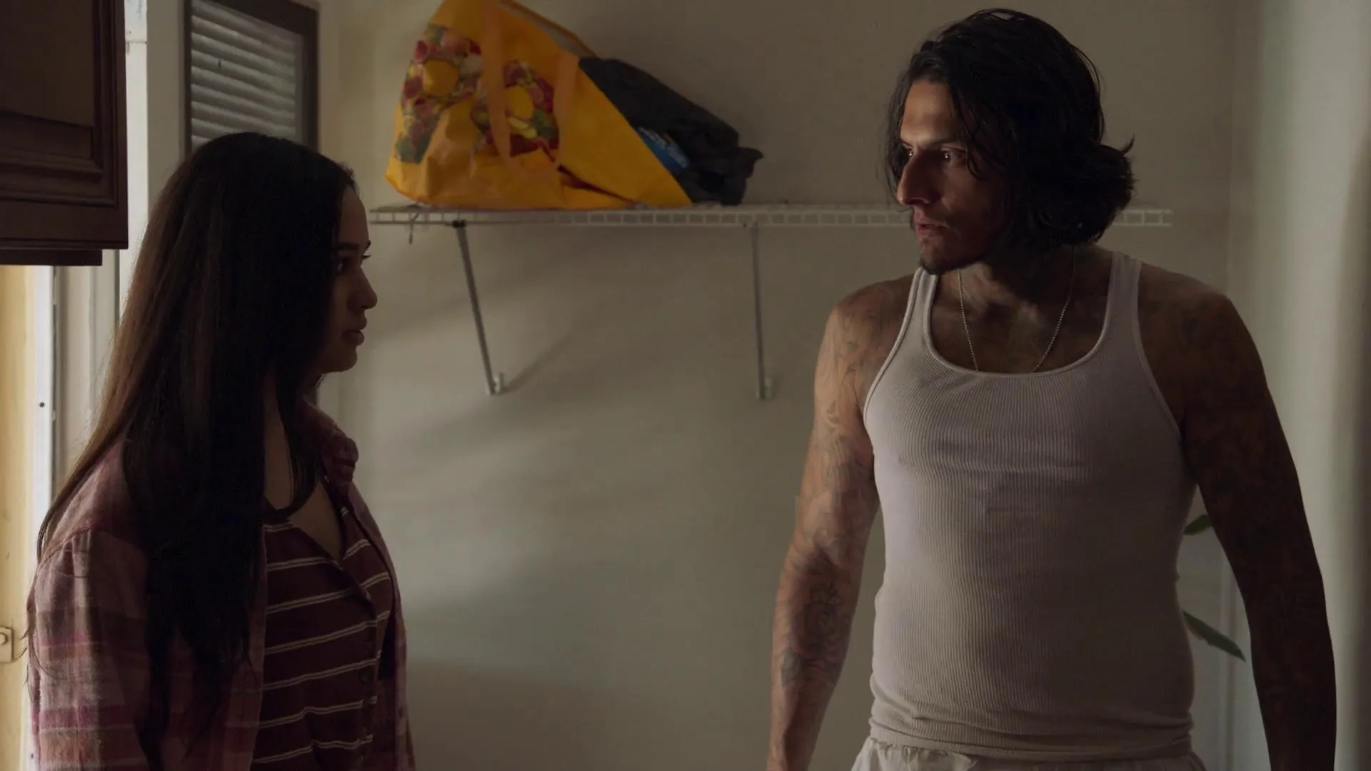 Richard Cabral and Emily Tosta in Mayans M.C.: Tohil (2019)