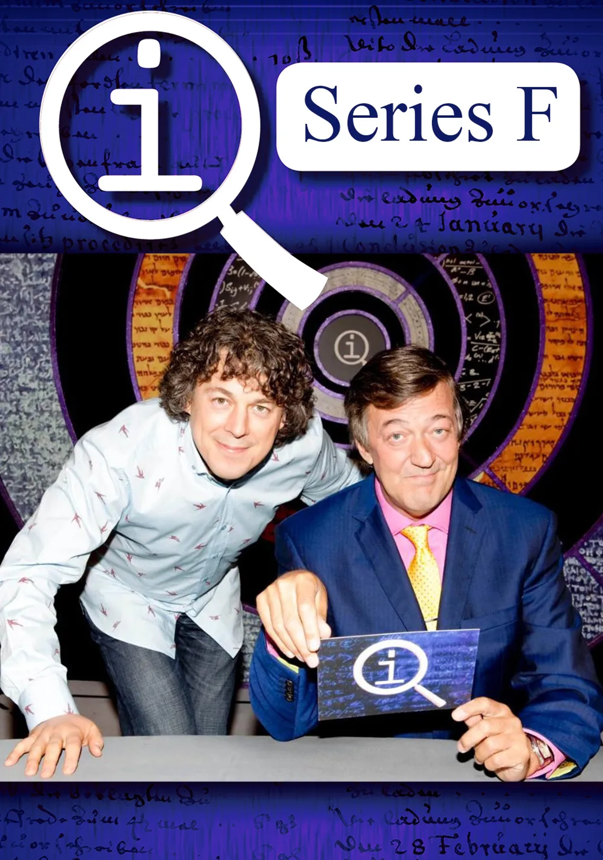 Stephen Fry and Alan Davies in QI (2003)