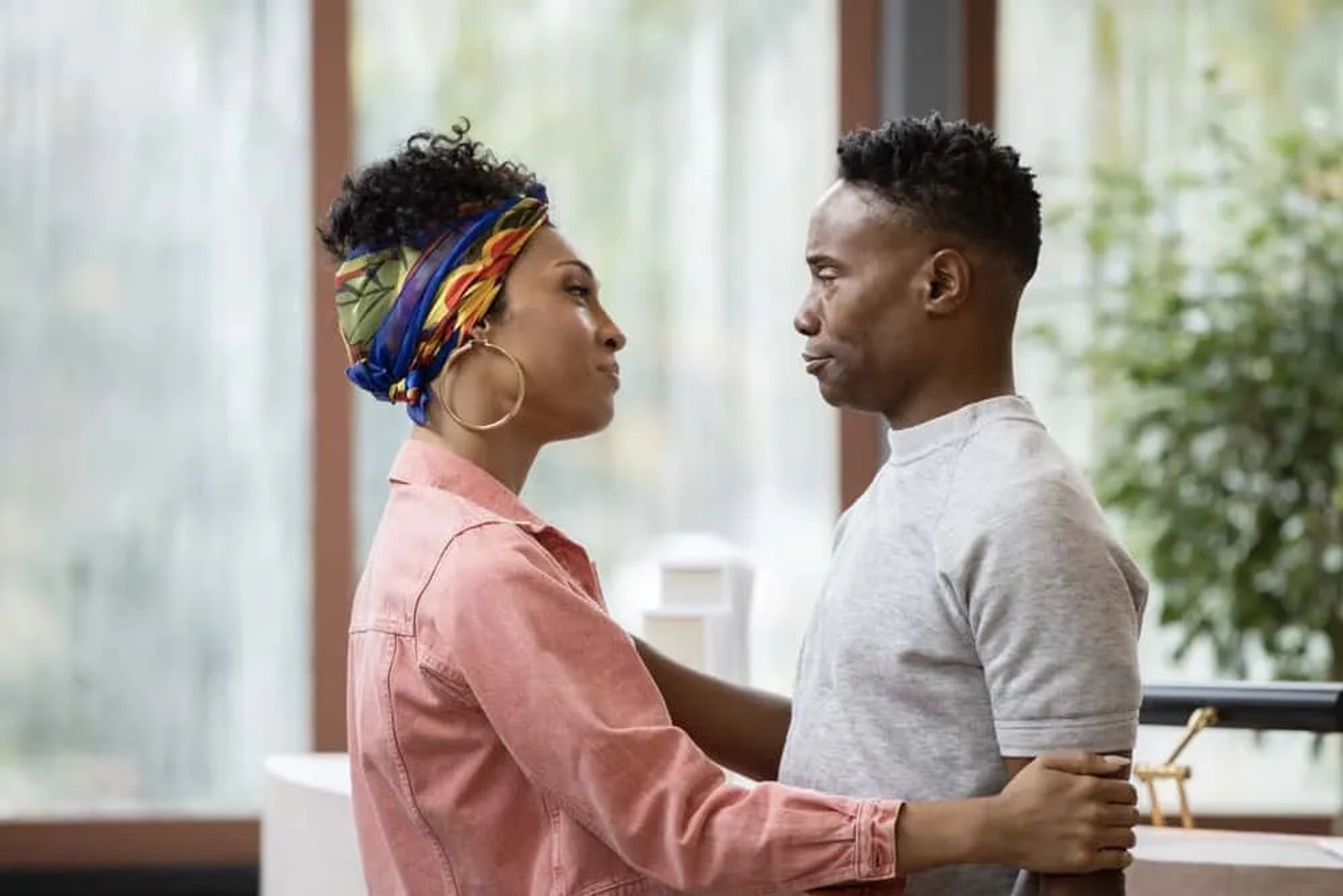 Billy Porter and Michaela Jaé (MJ) Rodriguez in Pose: Intervention (2021)