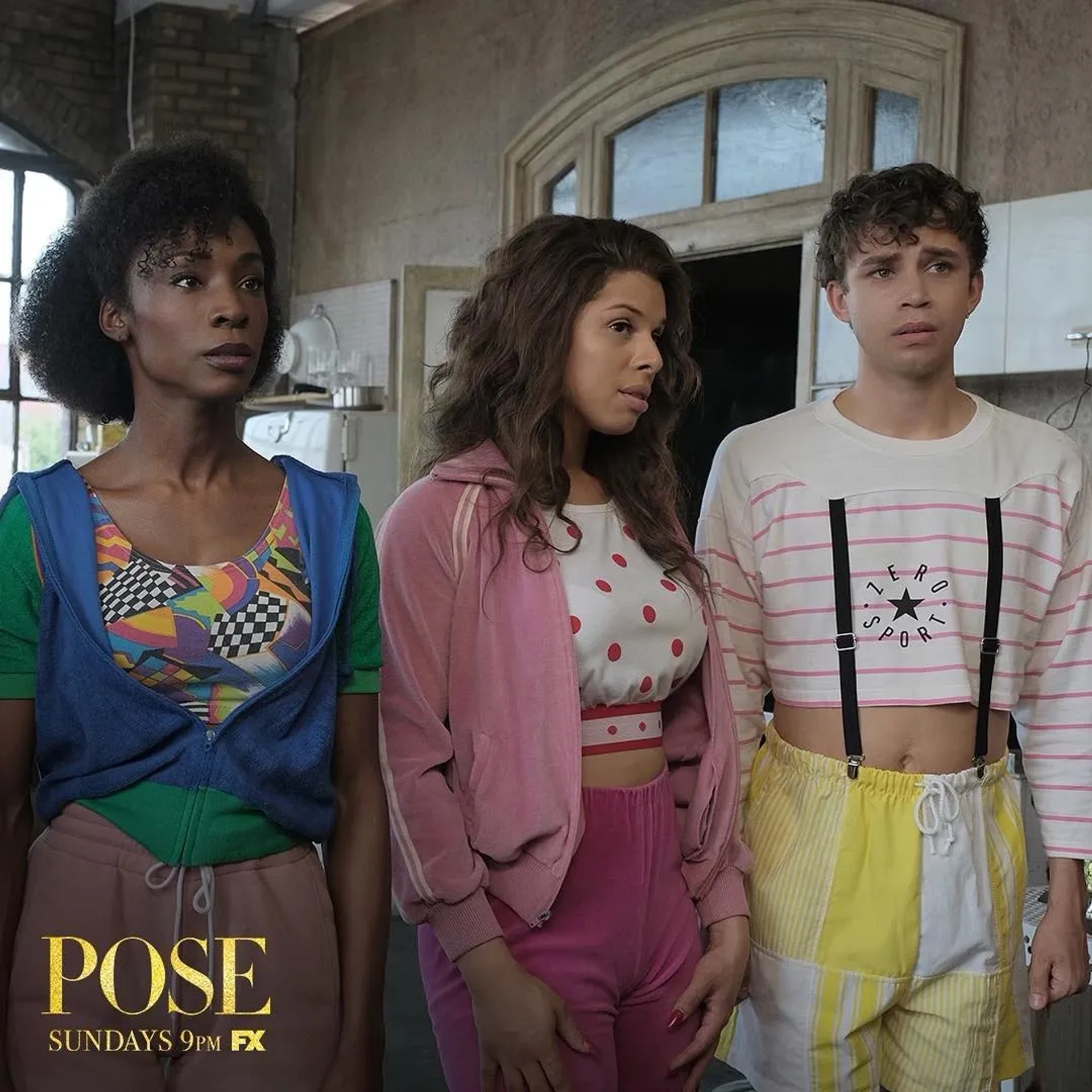 Angelica Ross, Jeremy McClain, and Hailie Sahar in Pose (2018)