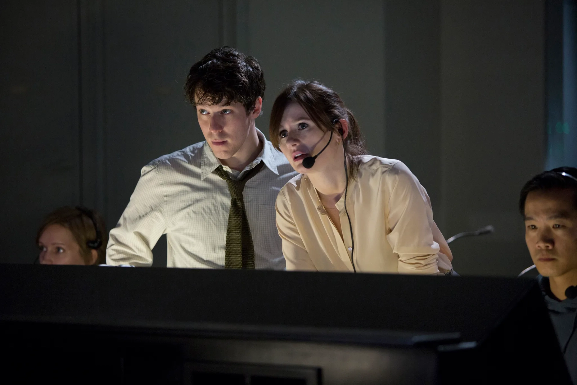 John Gallagher Jr. and Emily Mortimer in The Newsroom (2012)