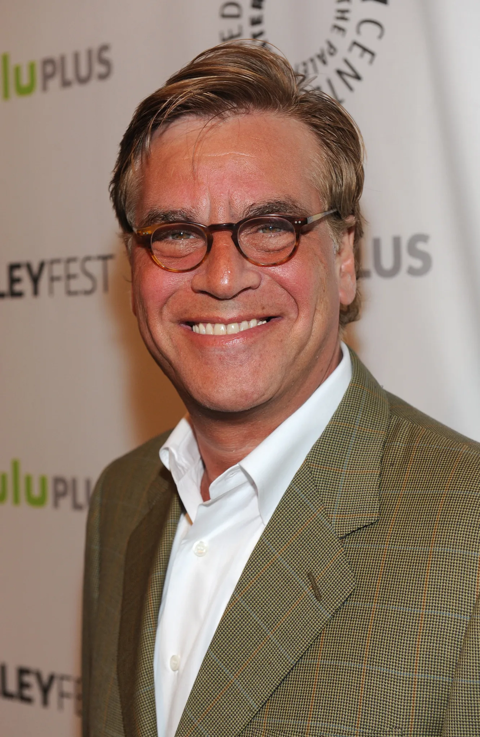 Aaron Sorkin at an event for The Newsroom (2012)