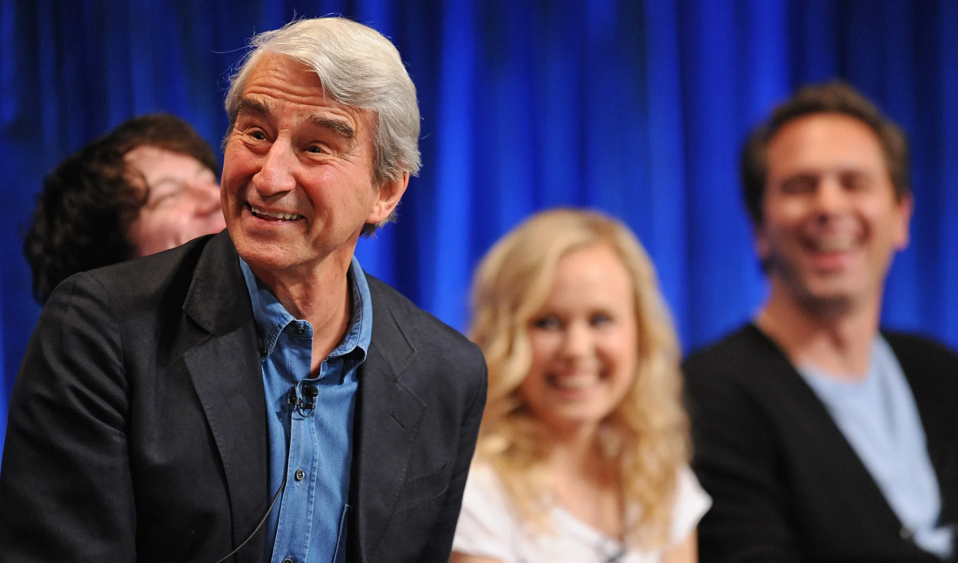 Sam Waterston and Alison Pill at an event for The Newsroom (2012)