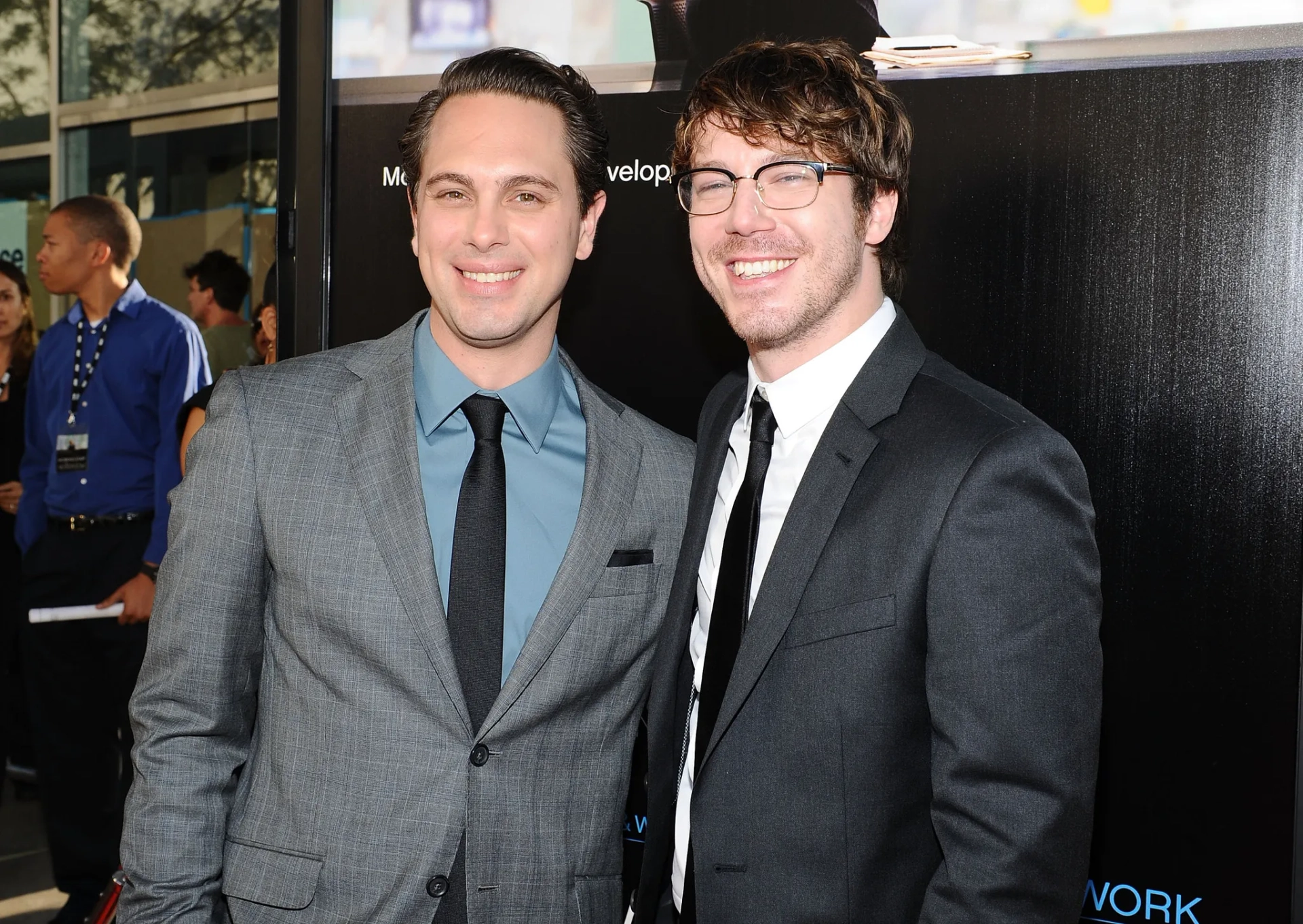 John Gallagher Jr. and Thomas Sadoski at an event for The Newsroom (2012)