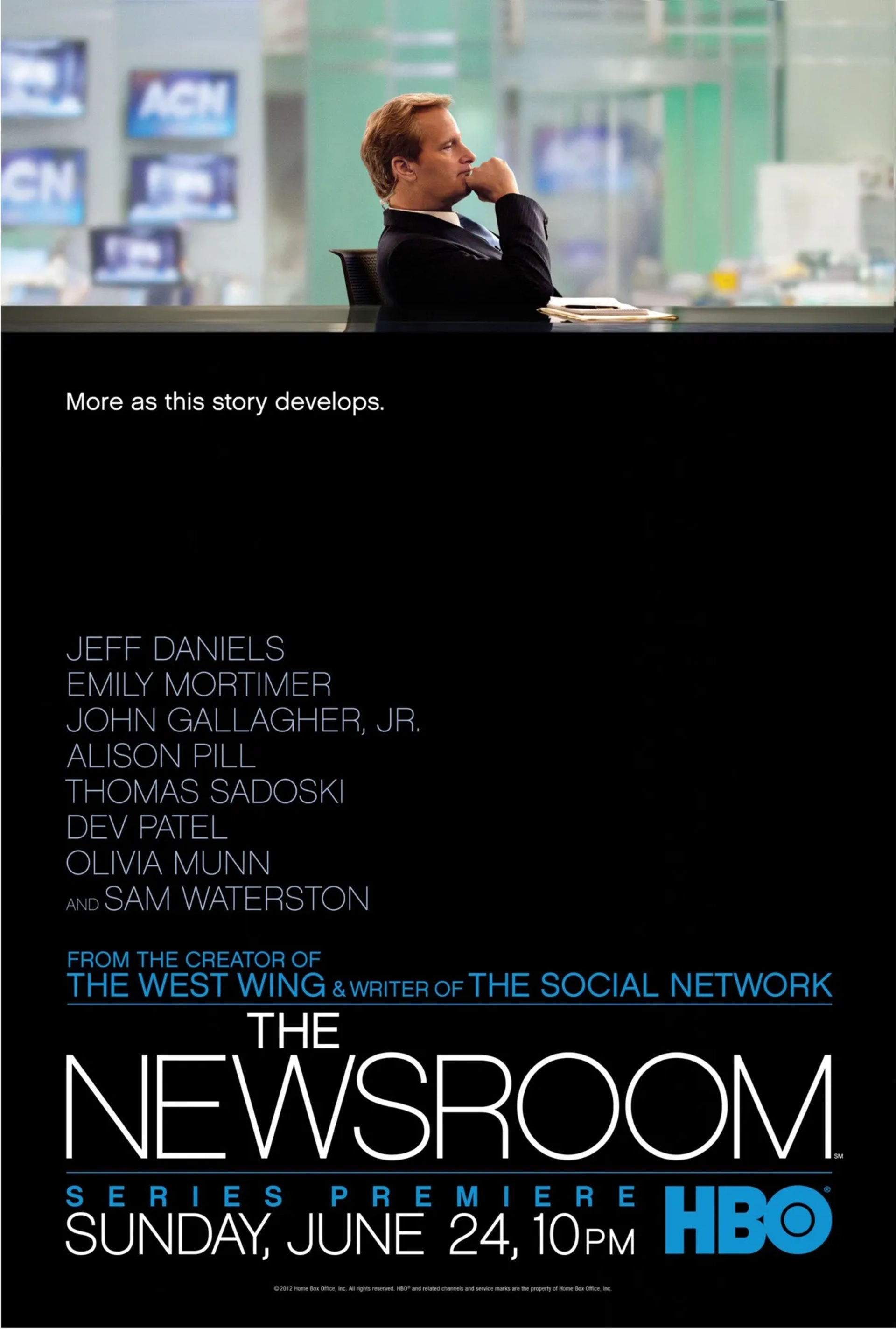 Jeff Daniels in The Newsroom (2012)