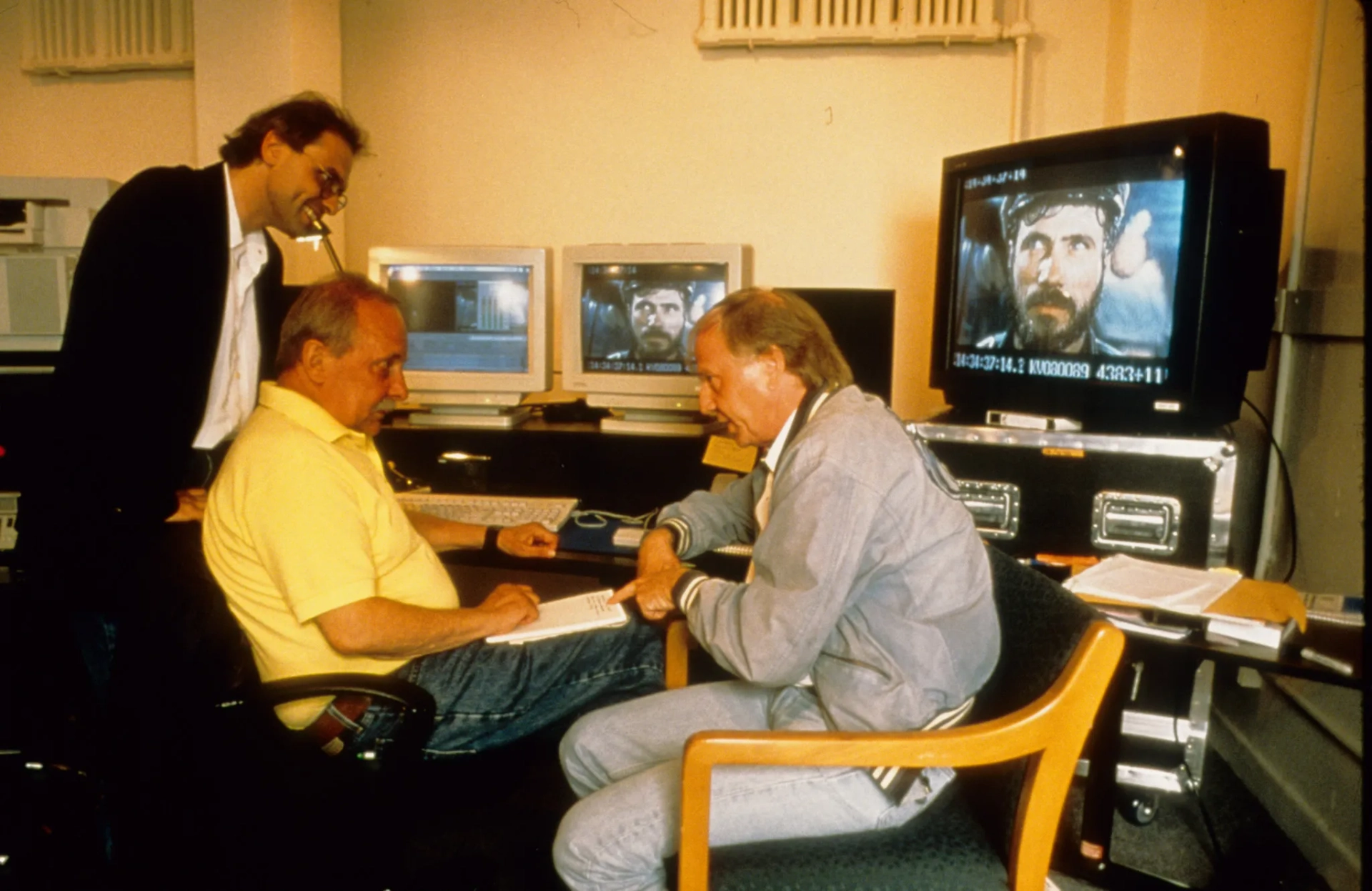 Wolfgang Petersen, Ortwin Freyermuth, and Hannes Nikel in Das Boot (1985)