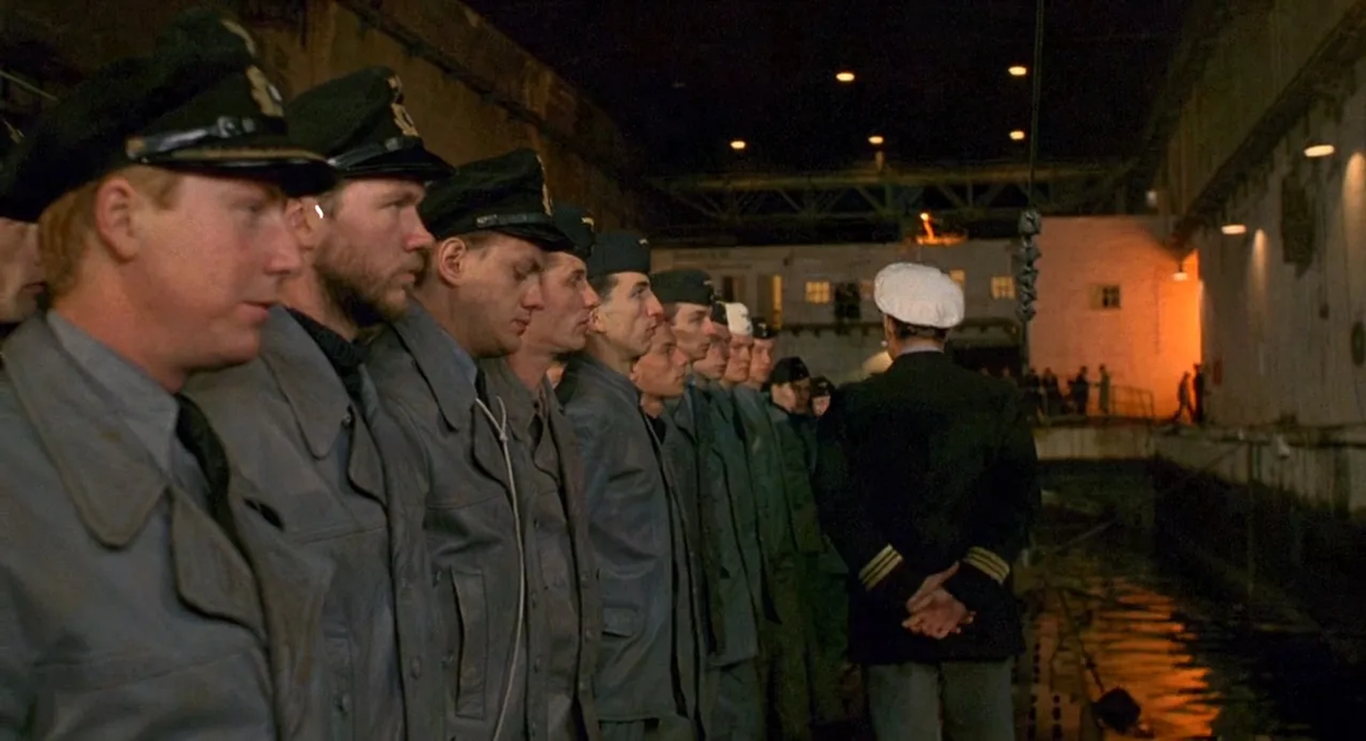 Uwe Ochsenknecht, Ralf Richter, Martin Semmelrogge, and Bernd Tauber in Das Boot (1985)