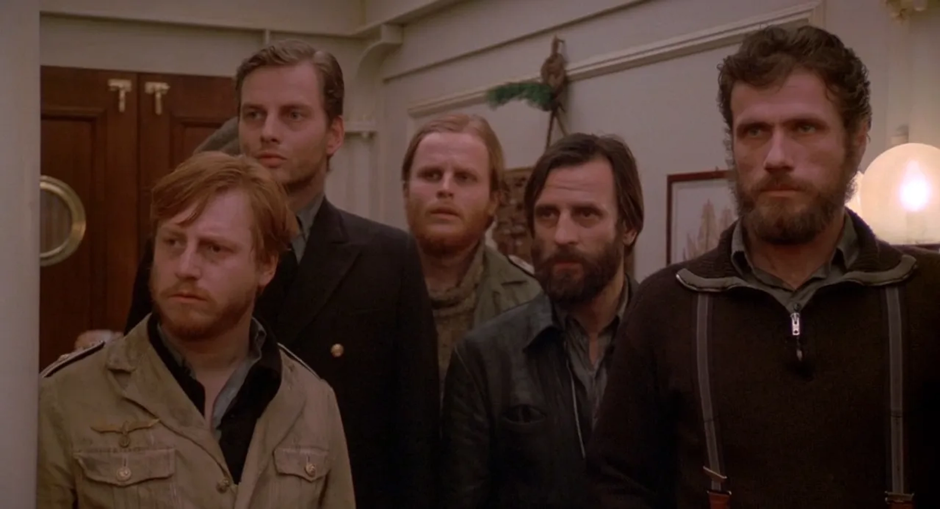 Jürgen Prochnow, Hubertus Bengsch, Herbert Grönemeyer, Martin Semmelrogge, and Klaus Wennemann in Das Boot (1985)