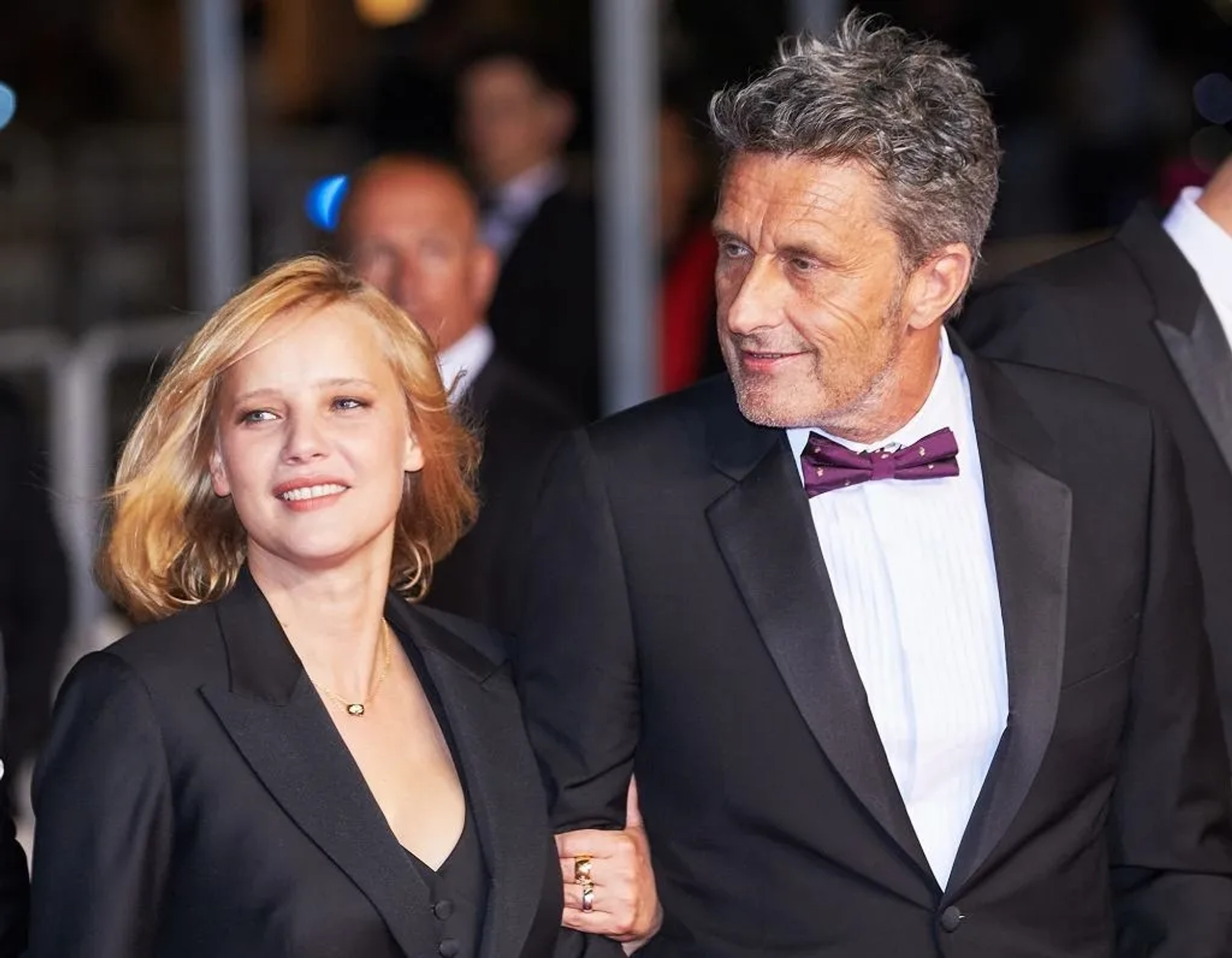 Pawel Pawlikowski and Joanna Kulig at an event for Cold War (2018)