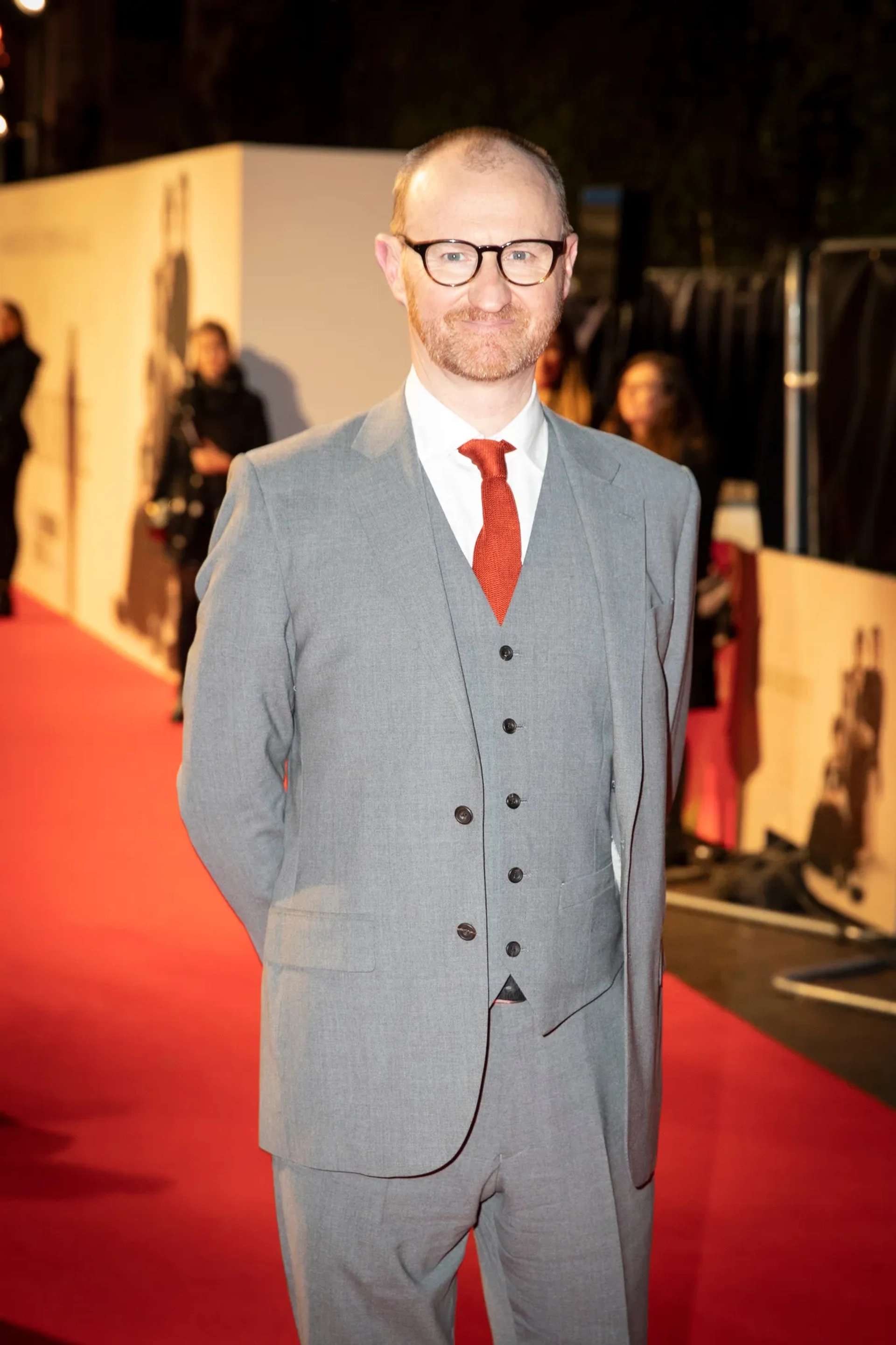 Mark Gatiss at an event for The Favourite (2018)