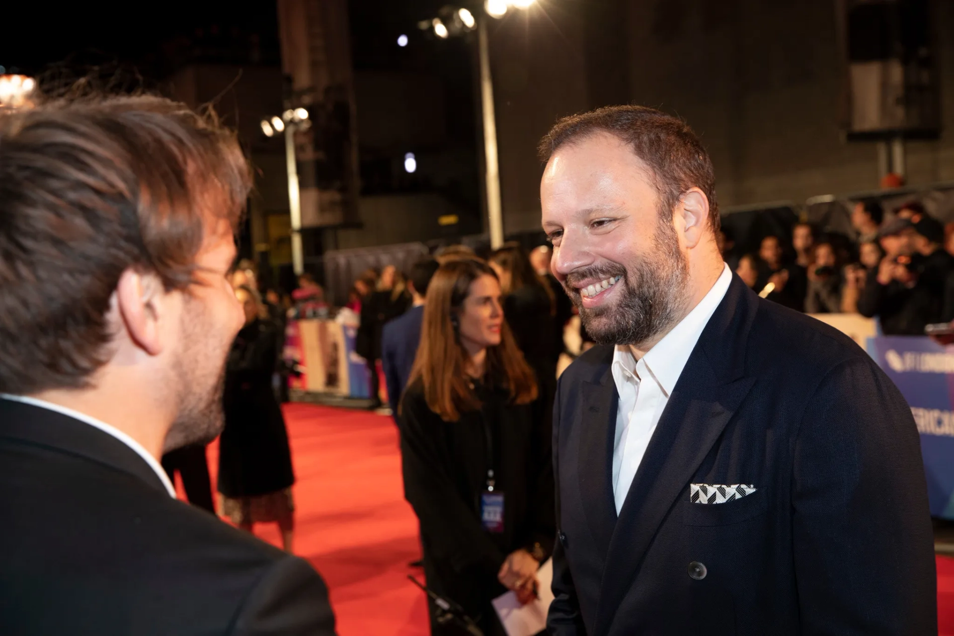 Yorgos Lanthimos at an event for The Favourite (2018)