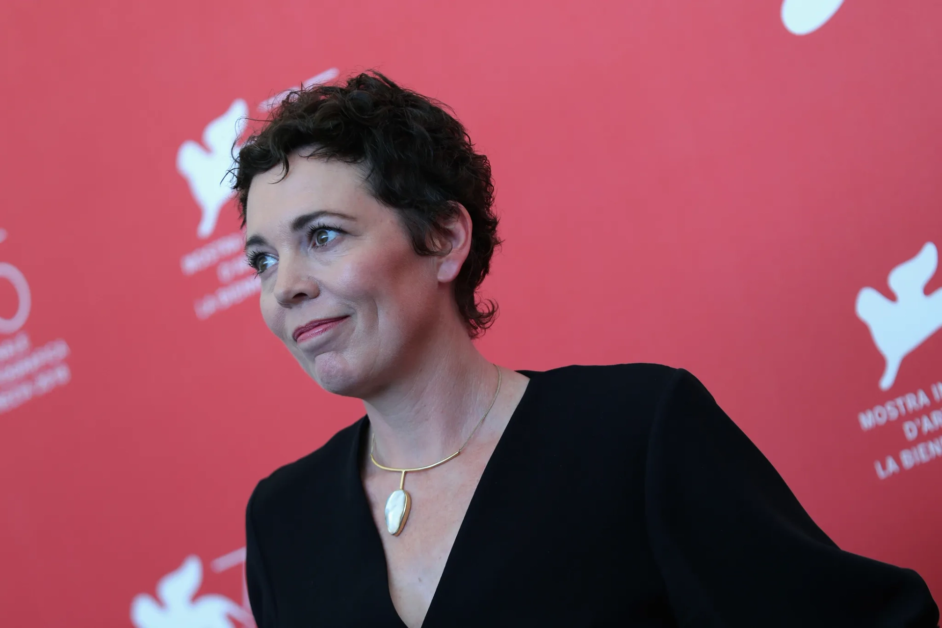 Olivia Colman at an event for The Favourite (2018)