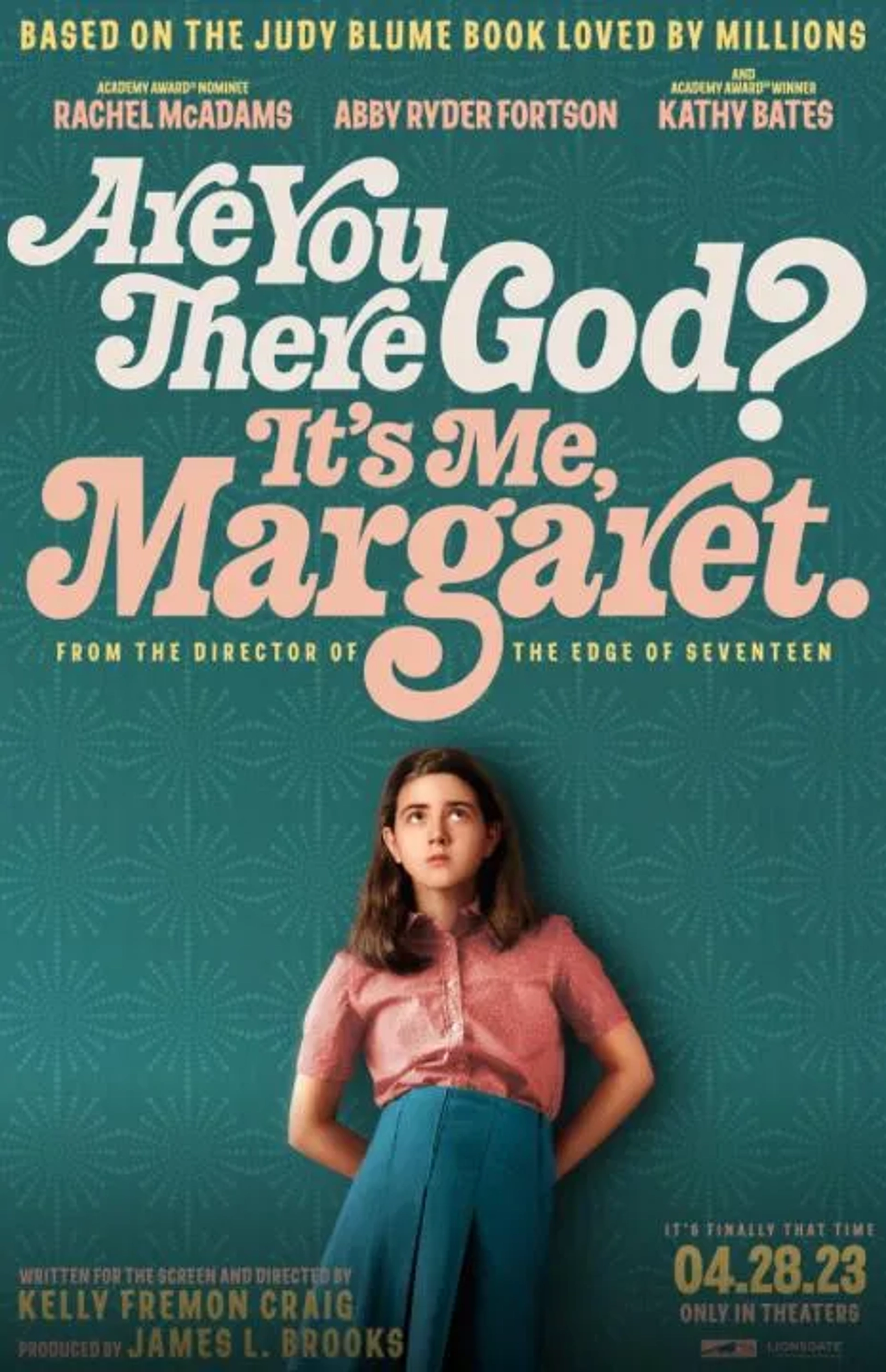 Abby Ryder Fortson stars as Margaret in Are You There God, It's Me Margaret for Lionsgate 2023