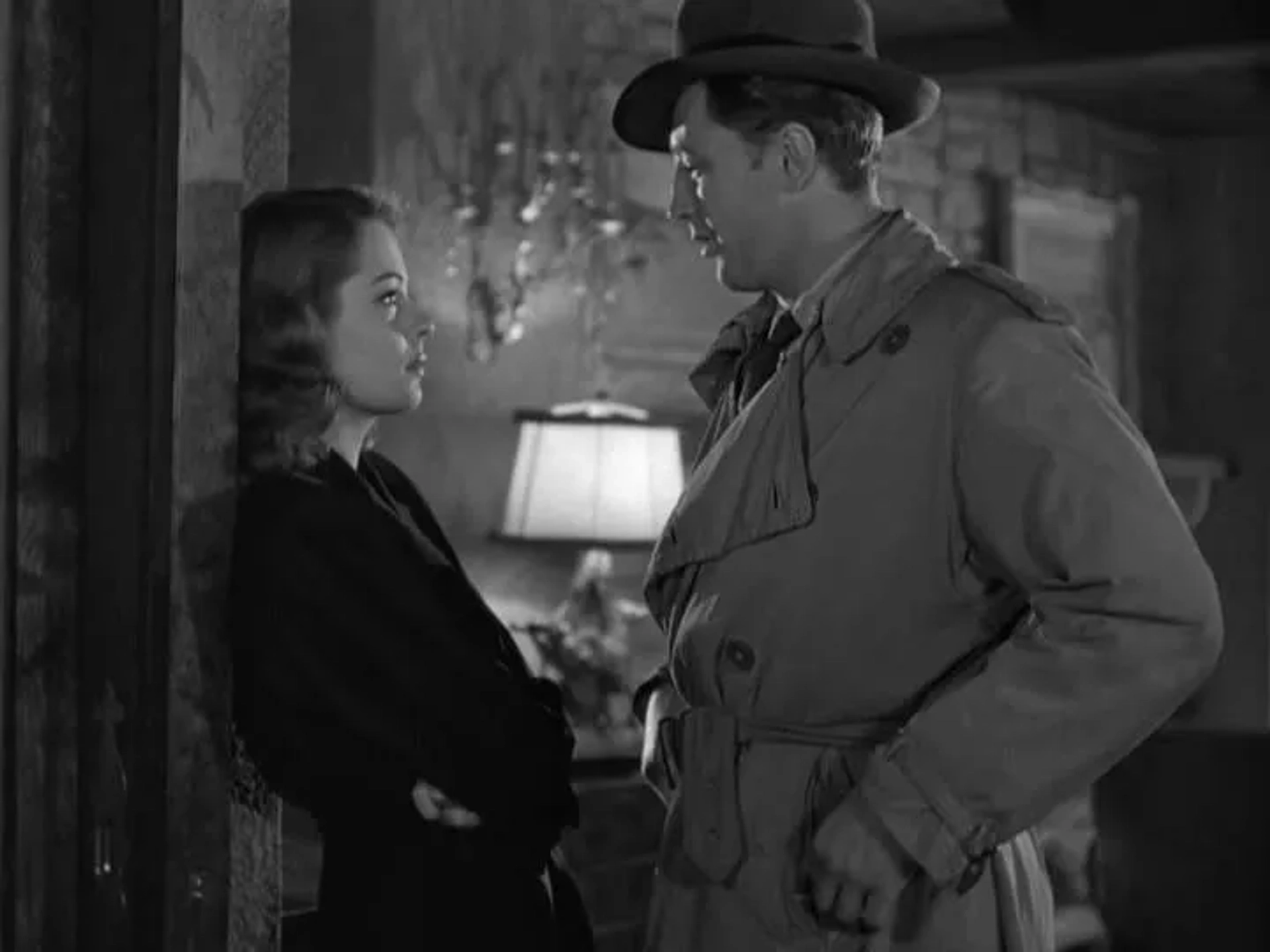 Robert Mitchum and Jane Greer in Out of the Past (1947)