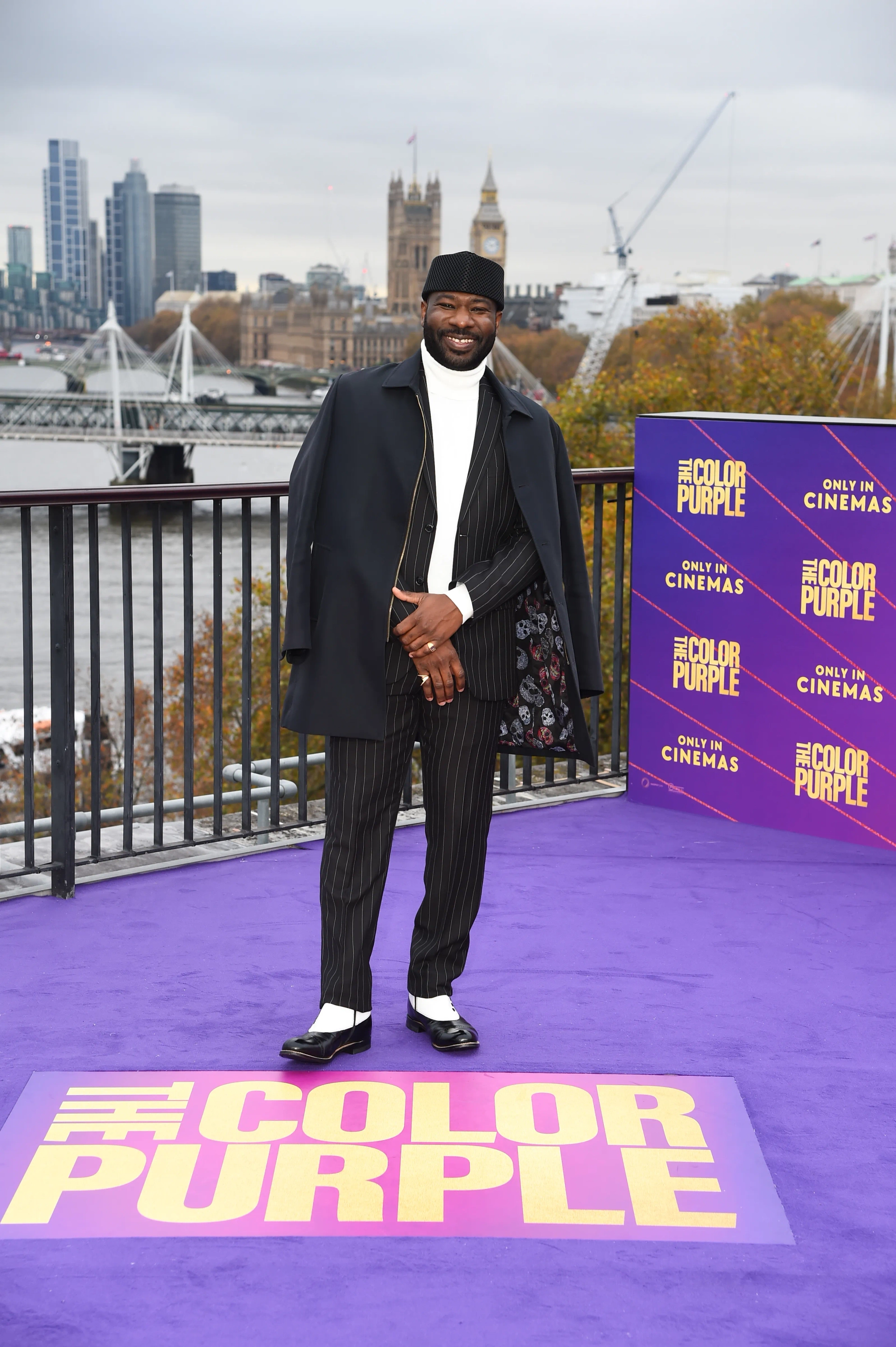 Blitz Bazawule at an event for The Color Purple (2023)