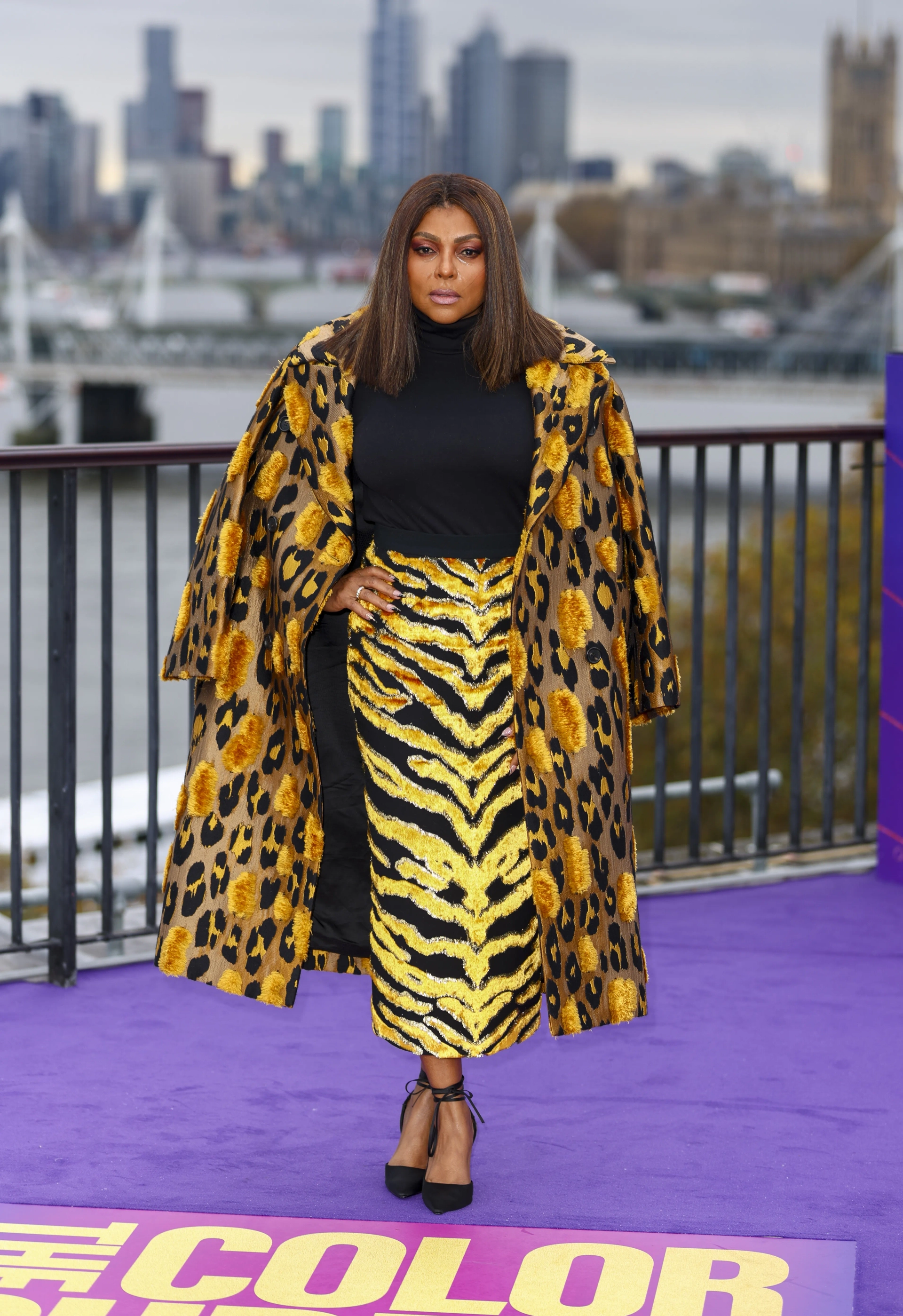 Taraji P. Henson at an event for The Color Purple (2023)