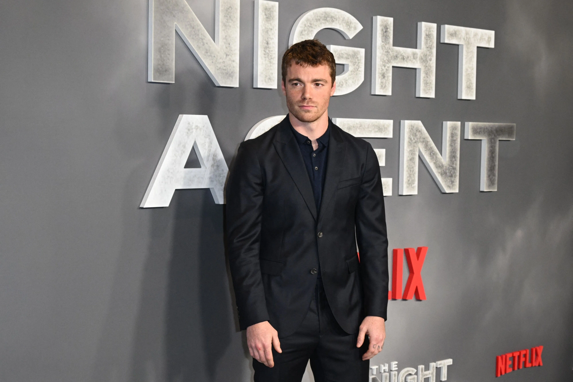 Gabriel Basso at an event for The Night Agent (2023)