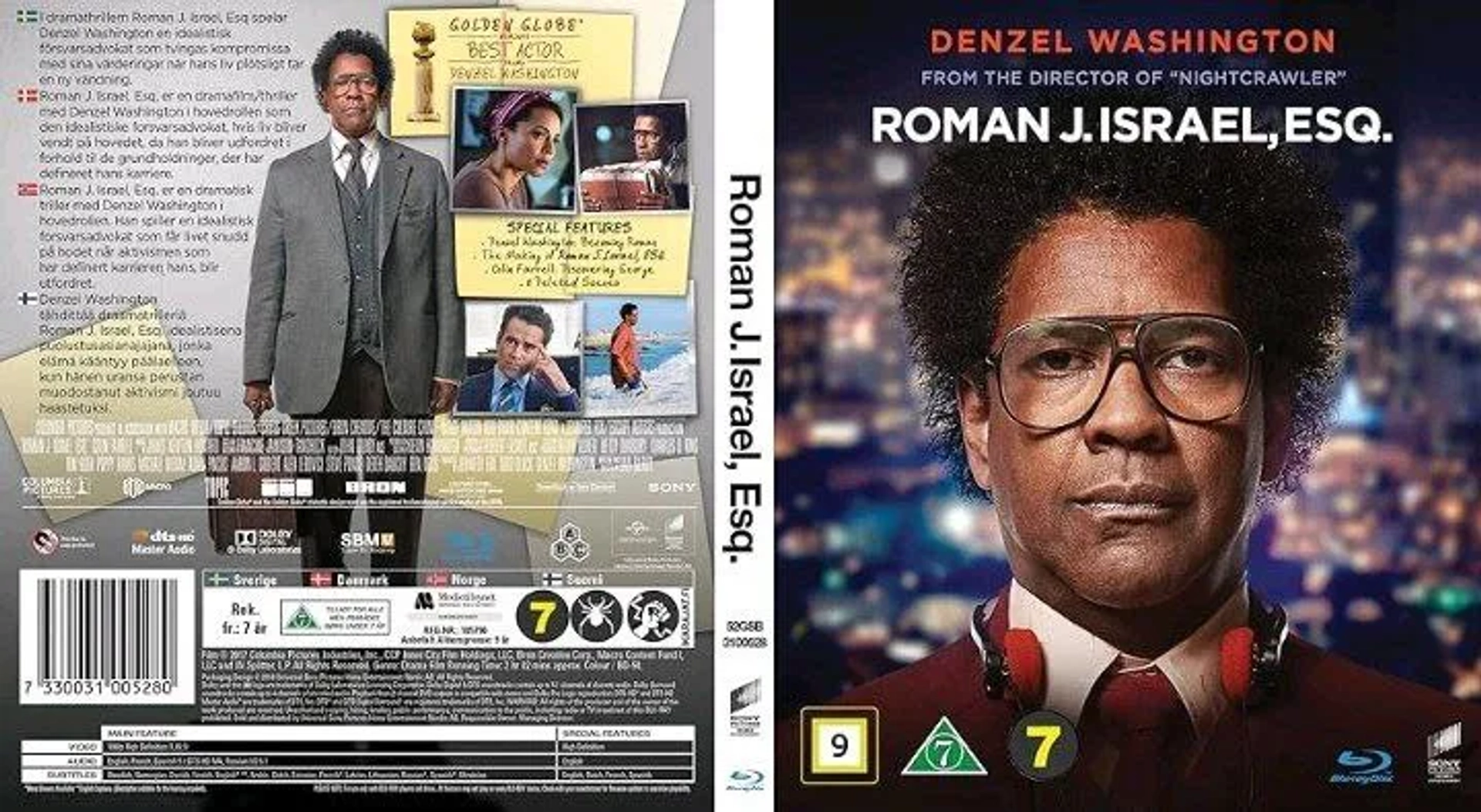 دانلود فیلم رومن جی. ایزریل وکیل دادگستری (Roman J. Israel, Esq. 2017)