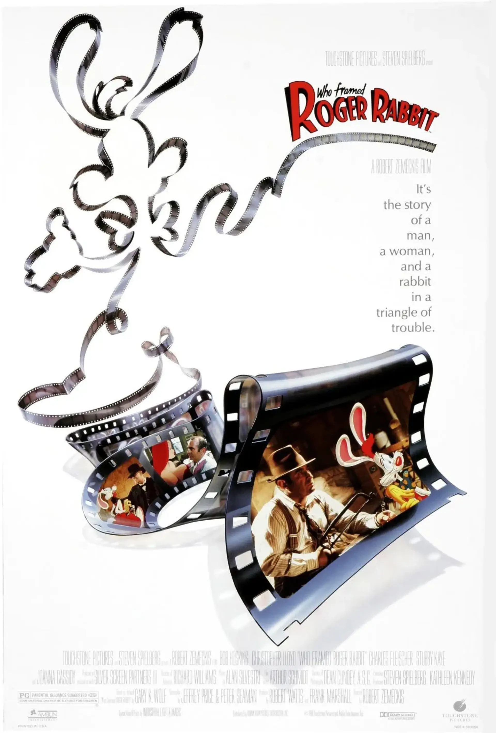 انیمیشن چه کسی برای راجر رابیت پاپوش دوخت؟ (Who Framed Roger Rabbit 1988)