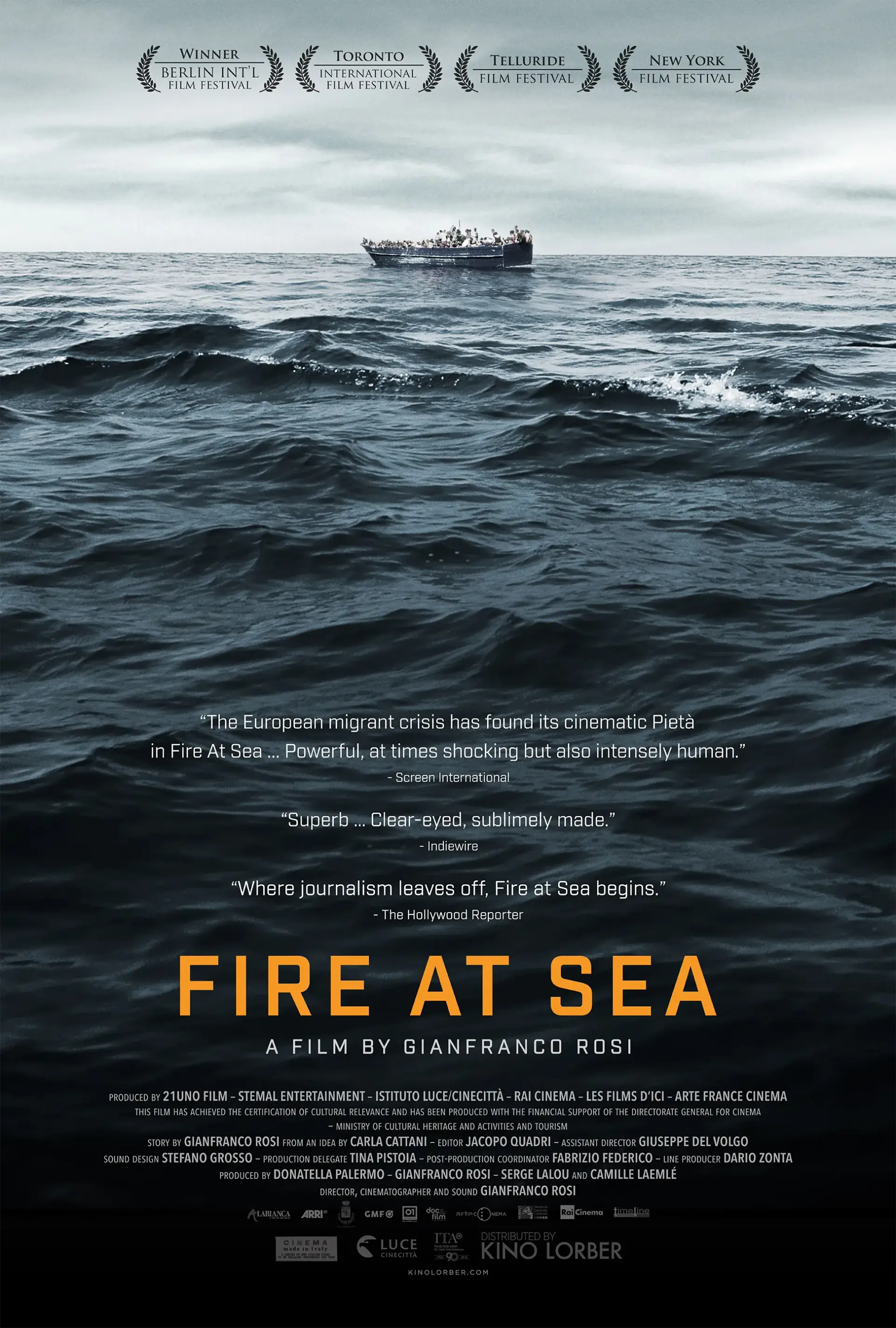 مستند آتش در دریا (Fire at Sea 2016)