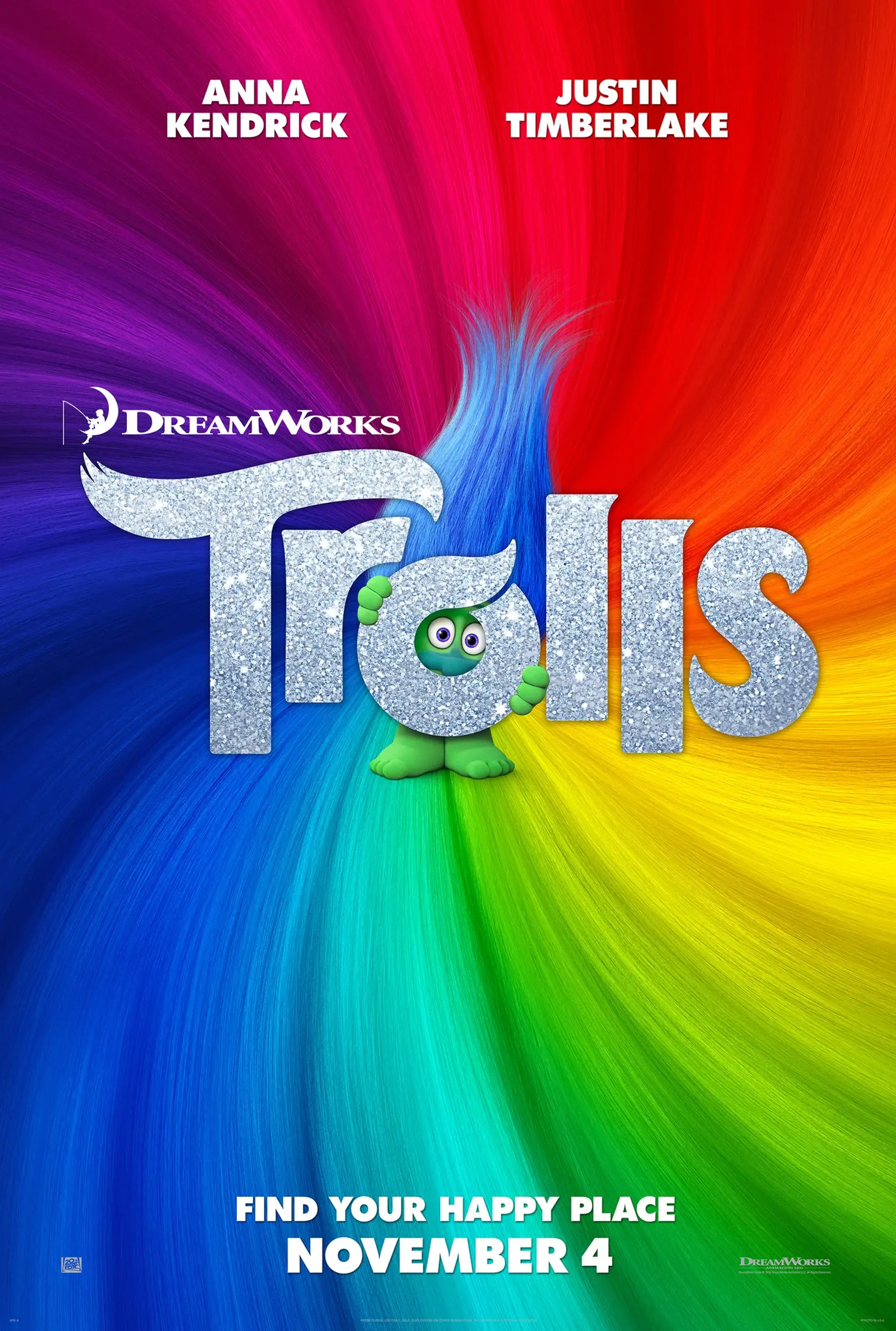 دانلود انیمیشن ترول ها (Trolls 2016)