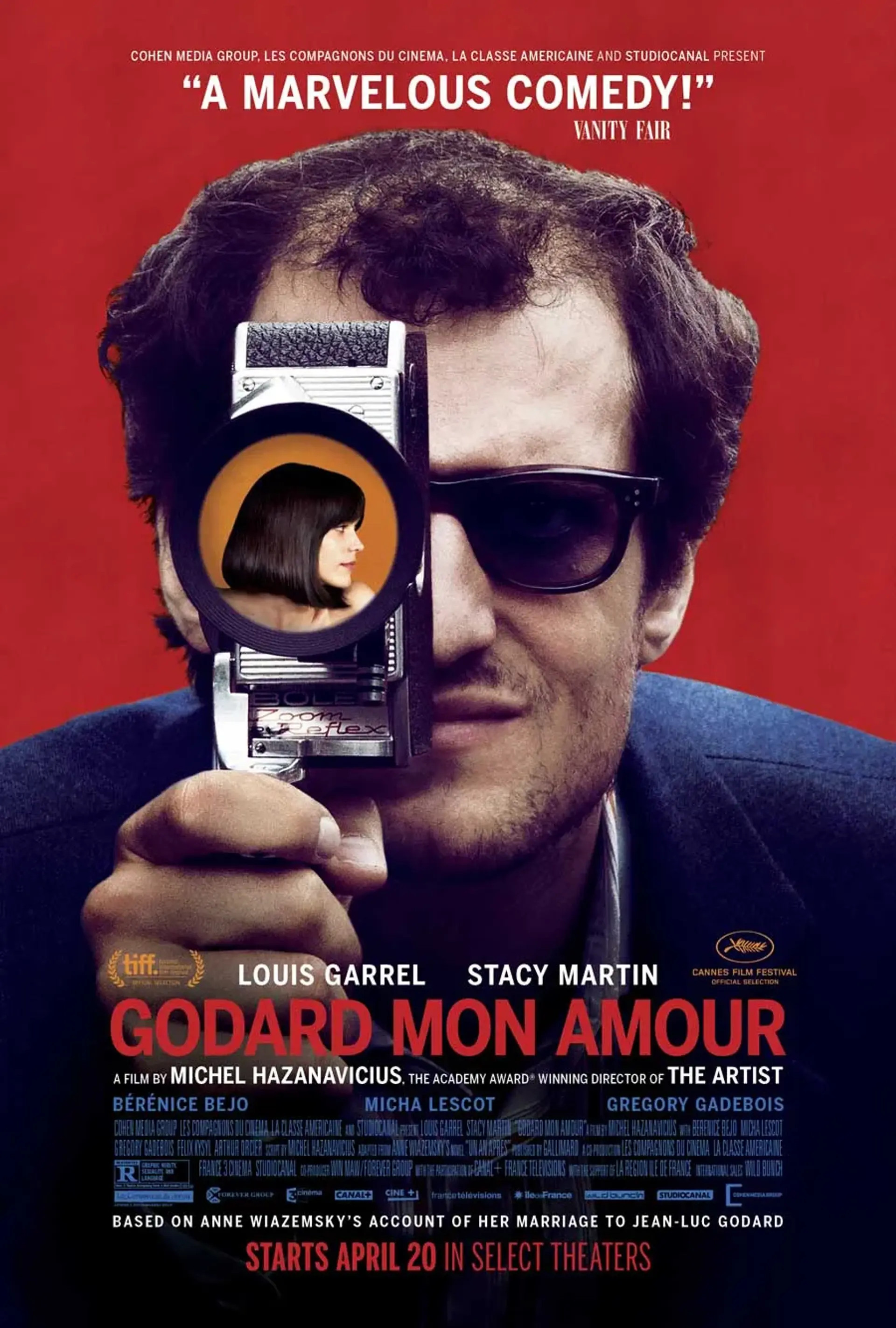 فیلم گدار عشق من (Godard Mon Amour 2017)