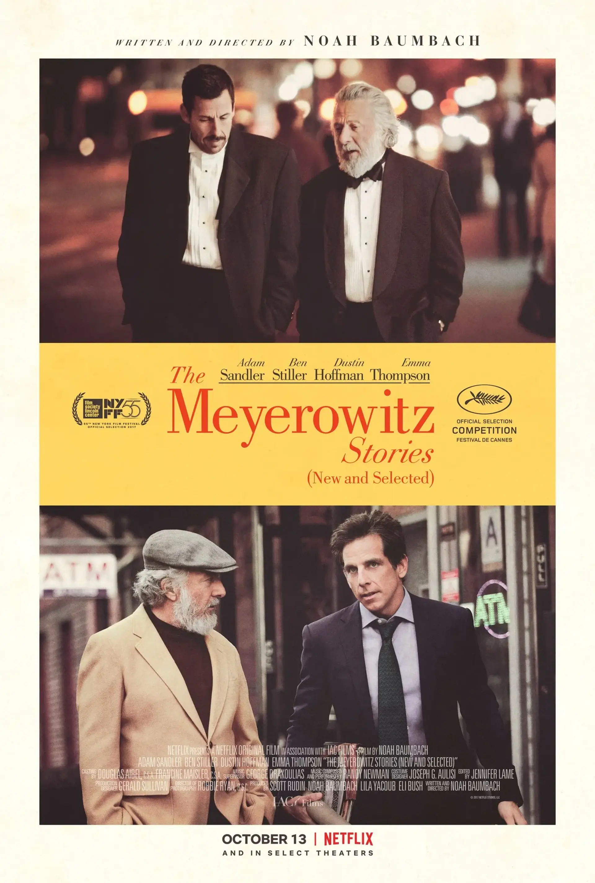 فیلم داستان‌های مایروویتز (The Meyerowitz Stories 2017)