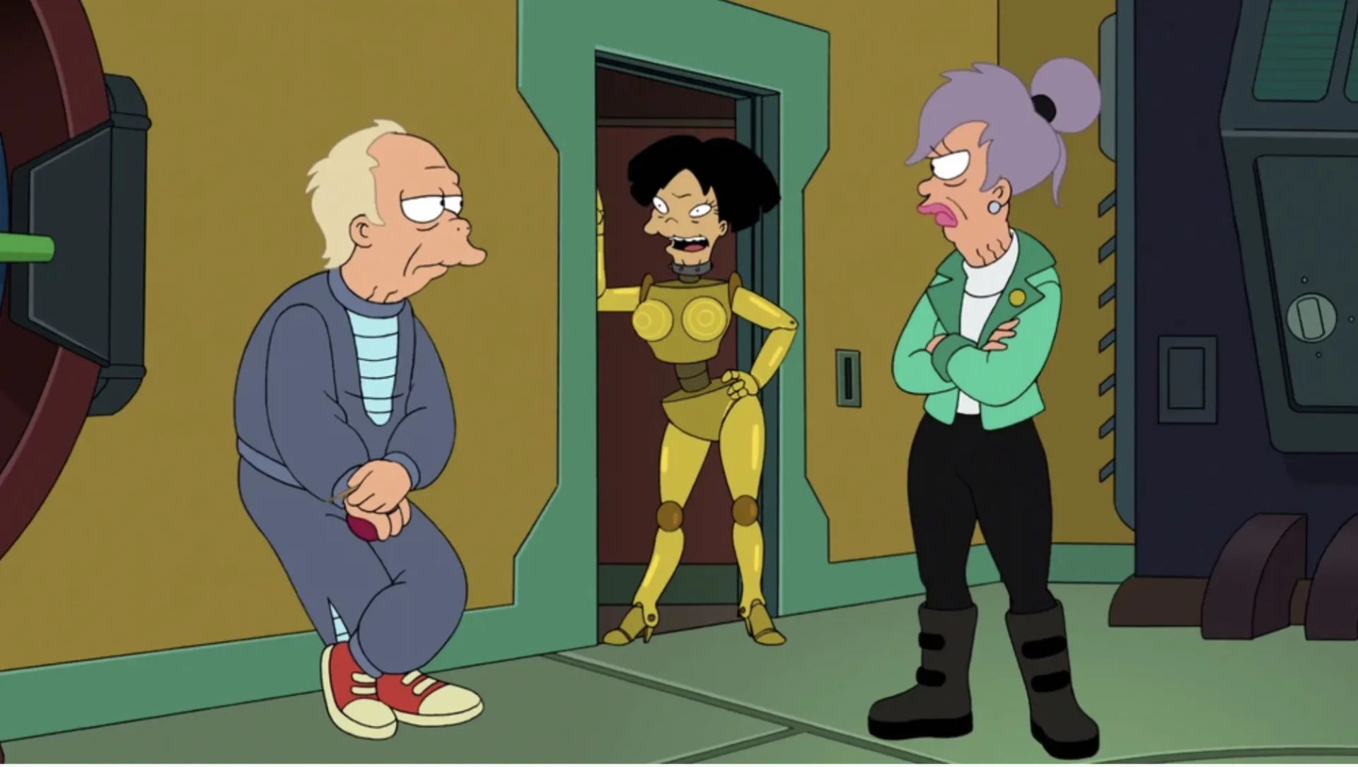 Katey Sagal, Kath Soucie, and Lauren Tom in Futurama (1999)