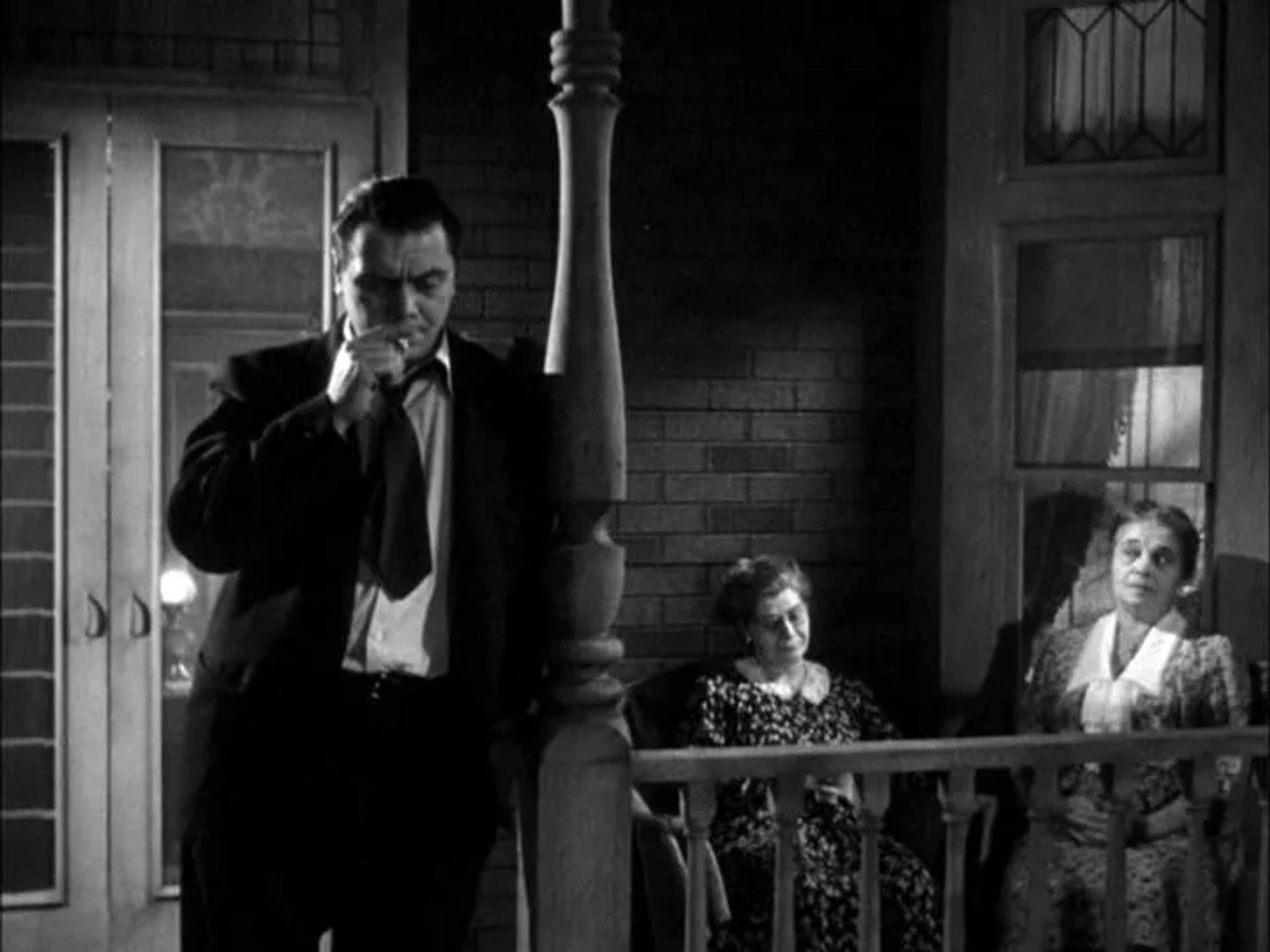 Ernest Borgnine, Augusta Ciolli, and Esther Minciotti in Marty (1955)