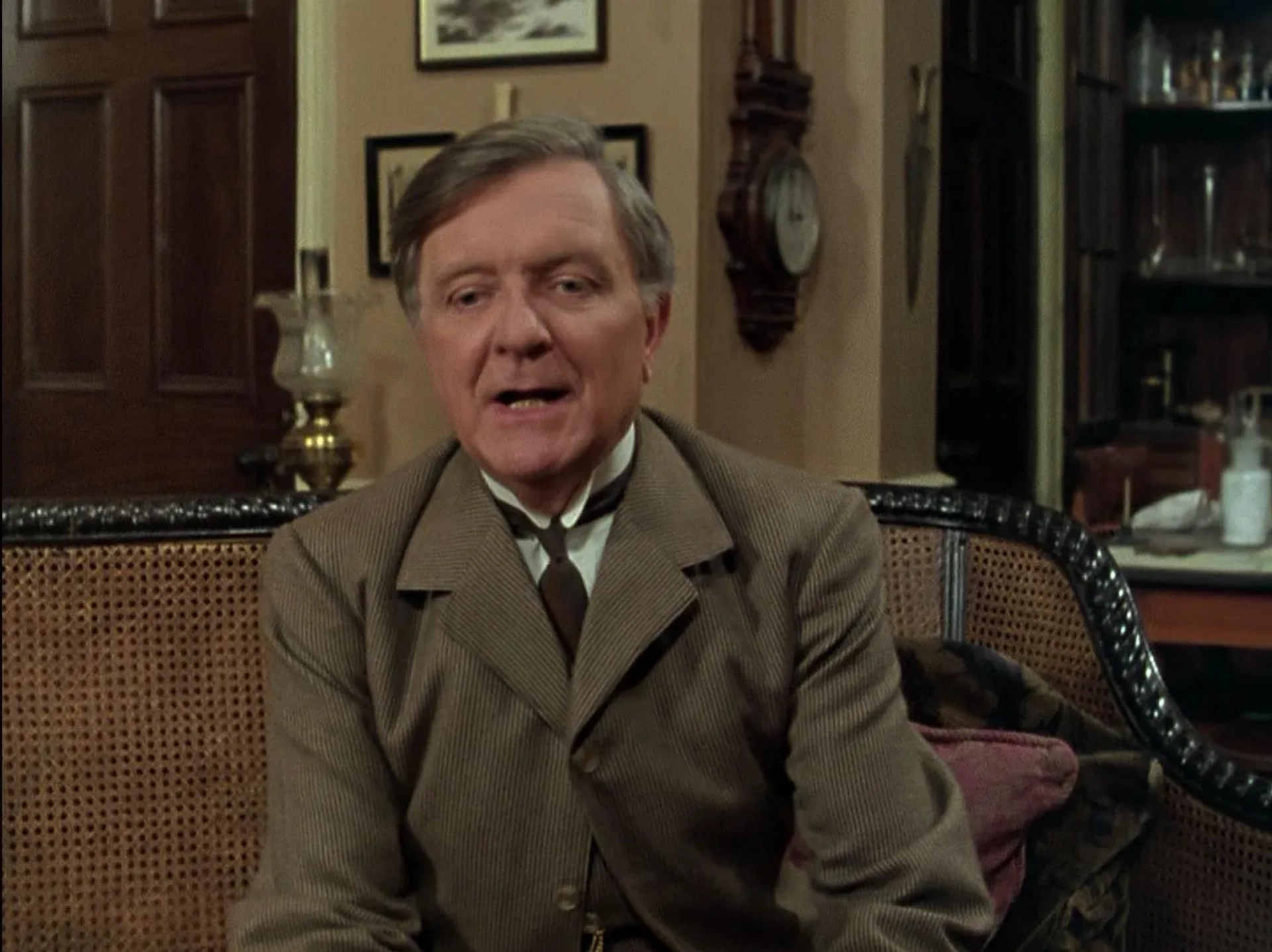 Tenniel Evans in The Adventures of Sherlock Holmes (1984)