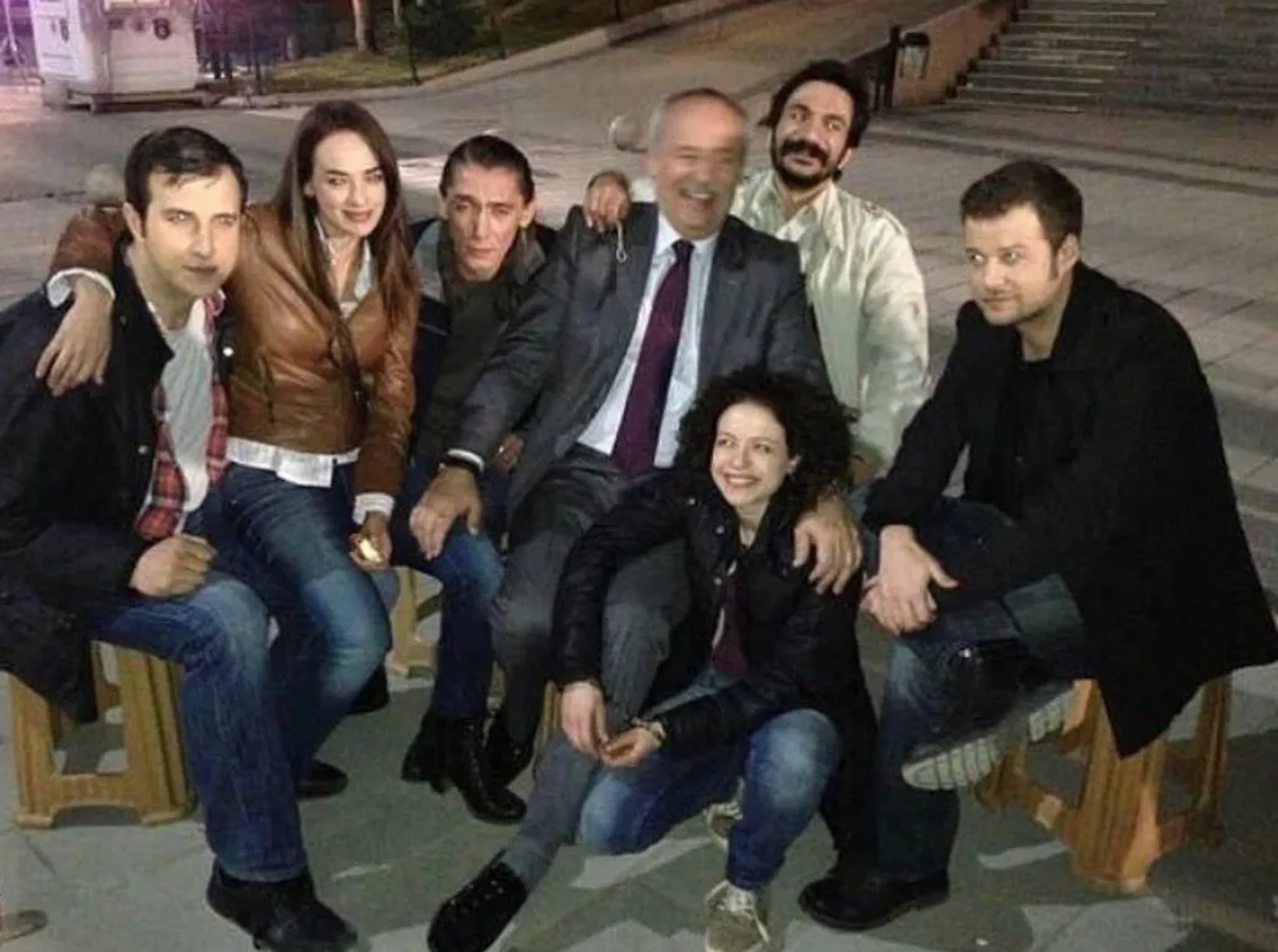 Ege Aydan, Berke Üzrek, Seda Bakan, Fatih Artman, Inanç Konukçu, Berkan Sal, and Ayça Eren in Behzat Ç: An Ankara Detective Story (2010)