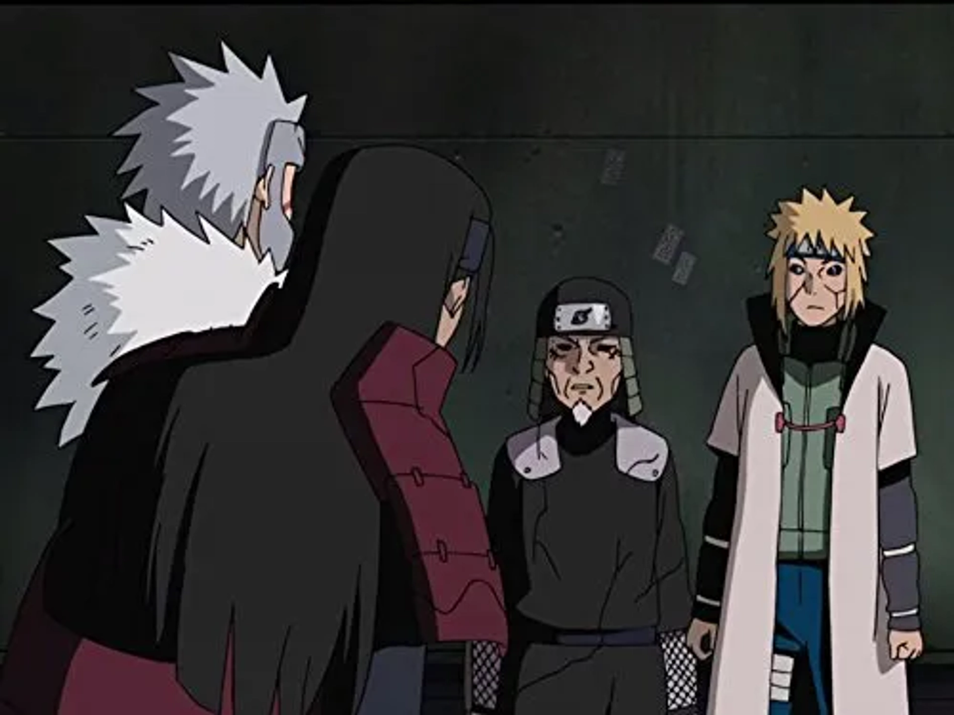 Ken'yû Horiuchi, Toshiyuki Morikawa, Hidekatsu Shibata, and Takayuki Sugô in Naruto: Shippuden (2007)