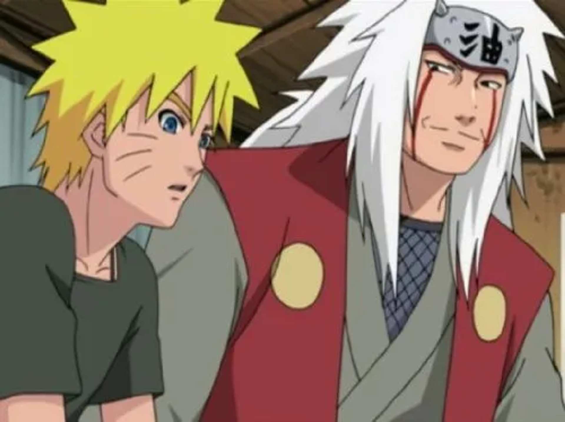 Junko Takeuchi and Hôchû Ôtsuka in Naruto: Shippuden (2007)