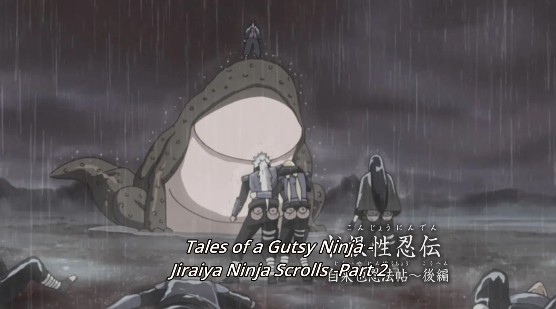 Masako Katsuki, Ikuya Sawaki, Hôchû Ôtsuka, and Kujira in Naruto: Shippuden (2007)