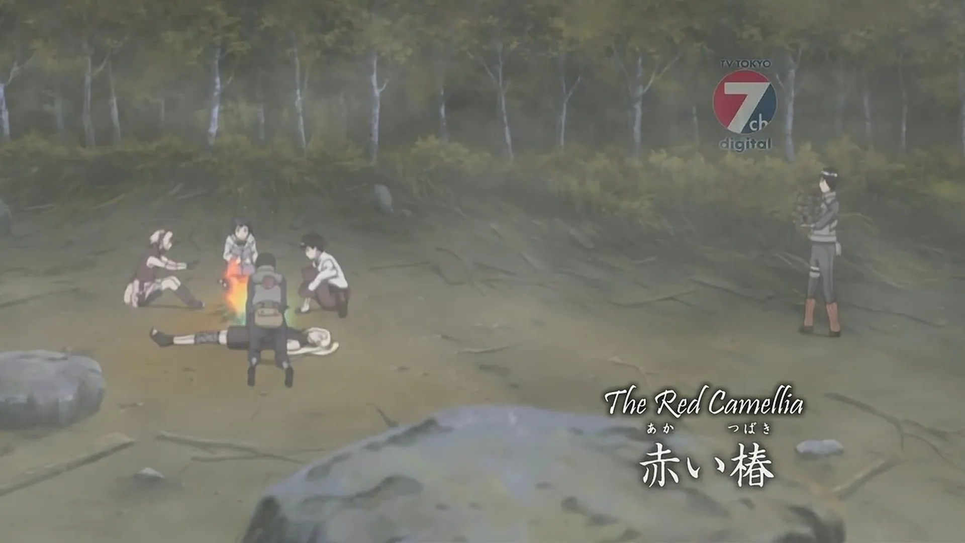 Ryôka Yuzuki, Kôsuke Toriumi, Keiko Nemoto, Chie Nakamura, Nana Mizuki, and Yôichi Masukawa in Naruto: Shippuden (2007)