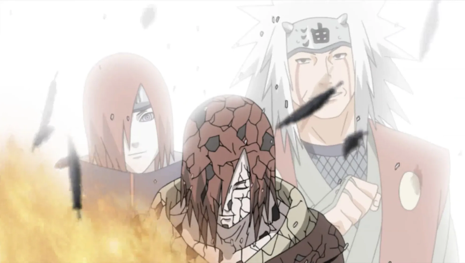 Junpei Morita and Hôchû Ôtsuka in Naruto: Shippuden (2007)