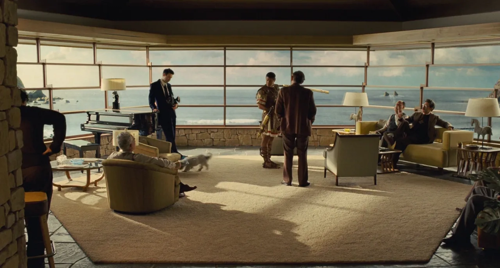 George Clooney, Tom Musgrave, and Alex Karpovsky in Hail, Caesar! (2016)