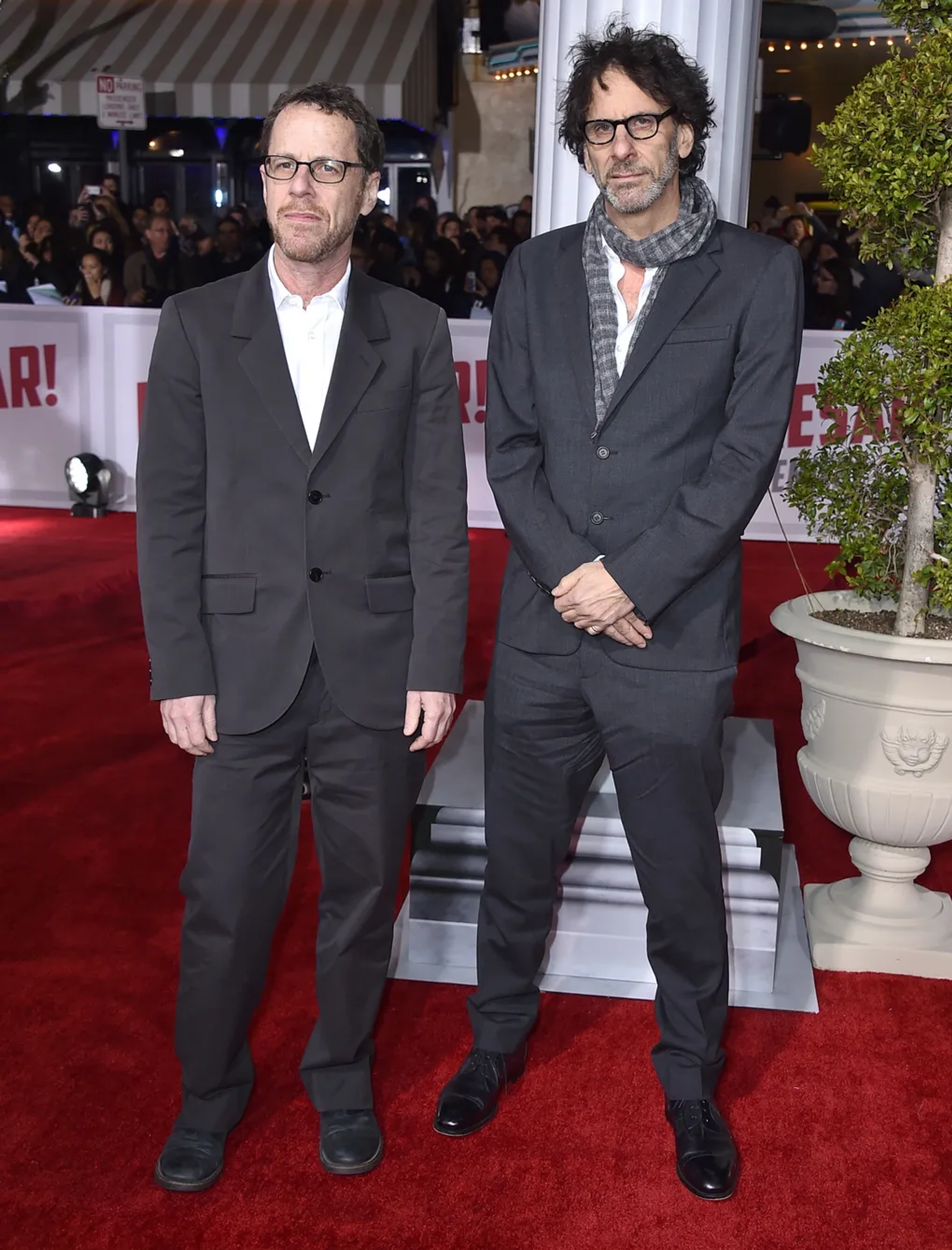 Ethan Coen and Joel Coen at an event for Hail, Caesar! (2016)