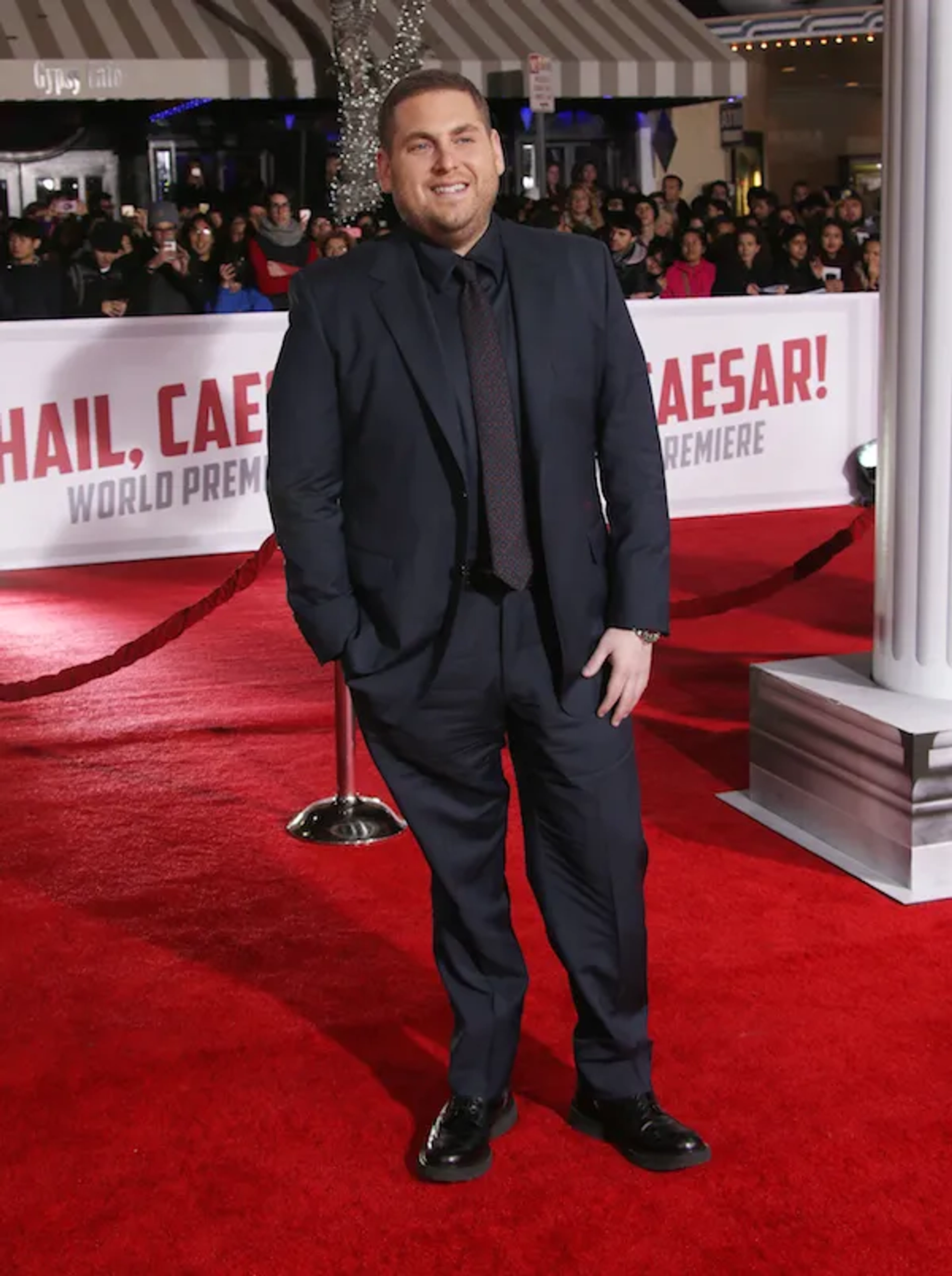 Jonah Hill at an event for Hail, Caesar! (2016)